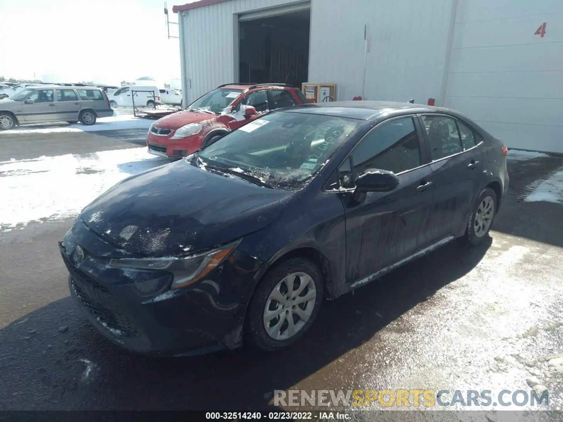 2 Photograph of a damaged car 5YFEPMAE0MP241703 TOYOTA COROLLA 2021