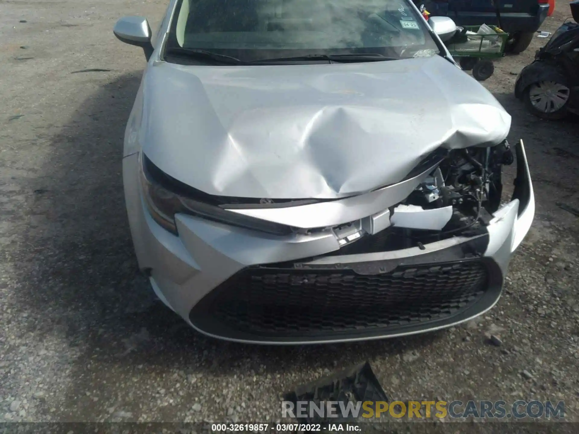 6 Photograph of a damaged car 5YFEPMAE0MP243810 TOYOTA COROLLA 2021