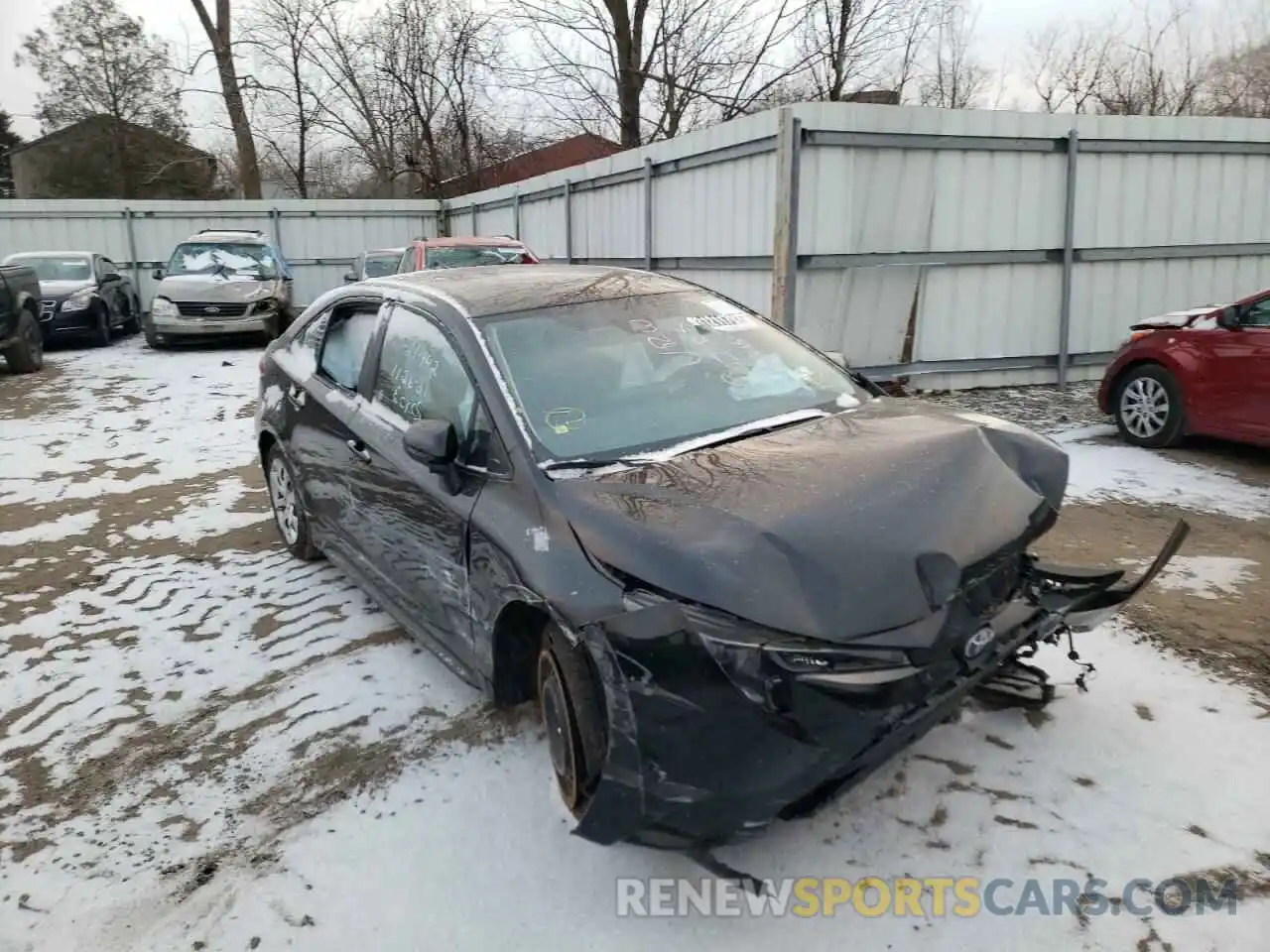 9 Photograph of a damaged car 5YFEPMAE0MP245962 TOYOTA COROLLA 2021