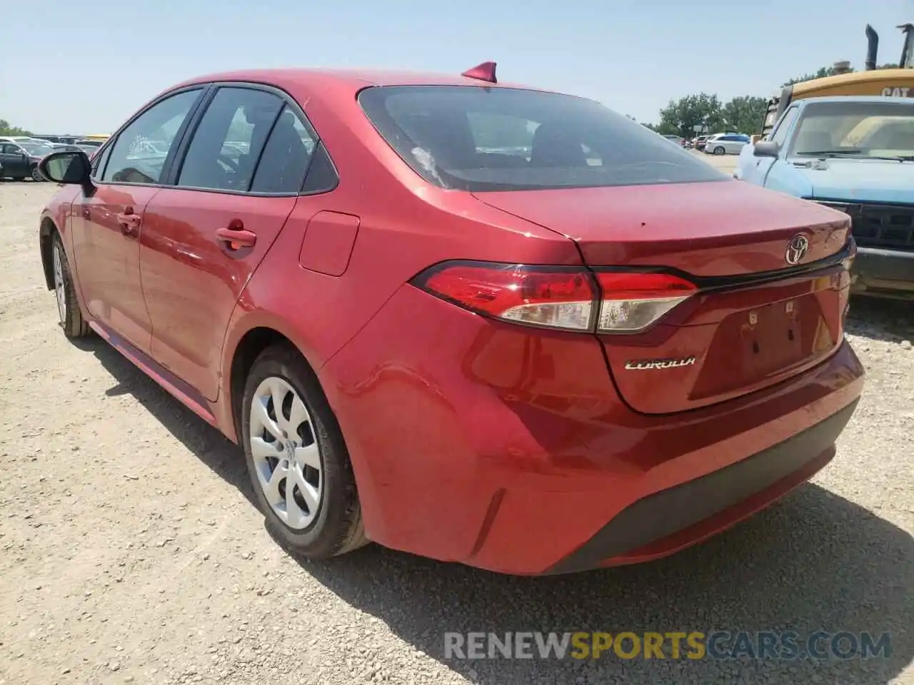 3 Photograph of a damaged car 5YFEPMAE0MP248182 TOYOTA COROLLA 2021