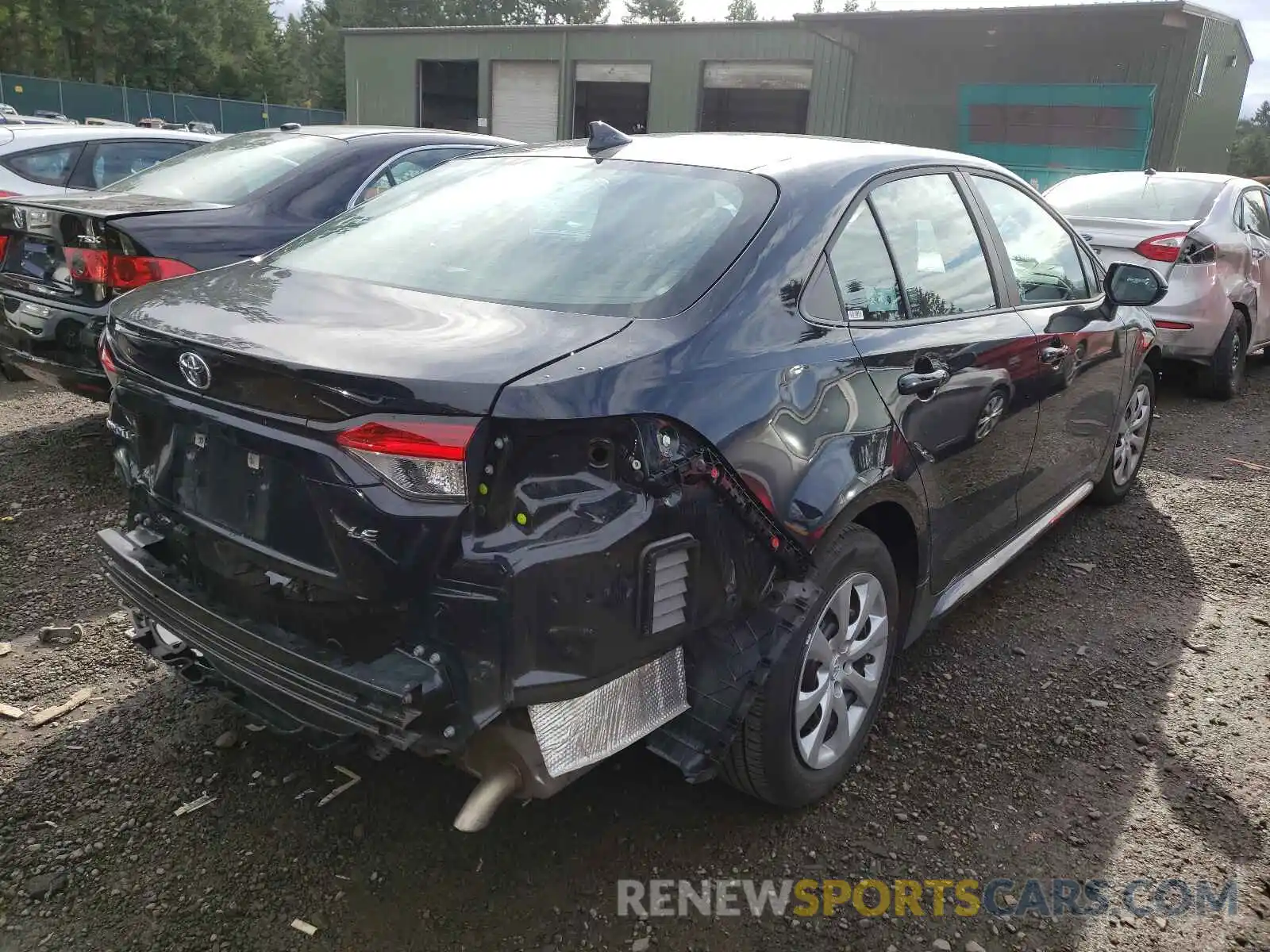 4 Photograph of a damaged car 5YFEPMAE0MP249168 TOYOTA COROLLA 2021