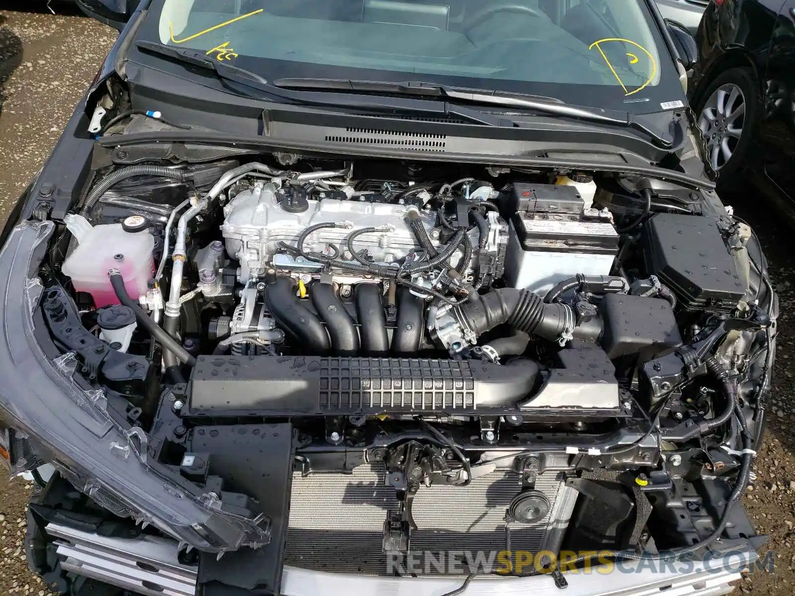 7 Photograph of a damaged car 5YFEPMAE0MP249168 TOYOTA COROLLA 2021