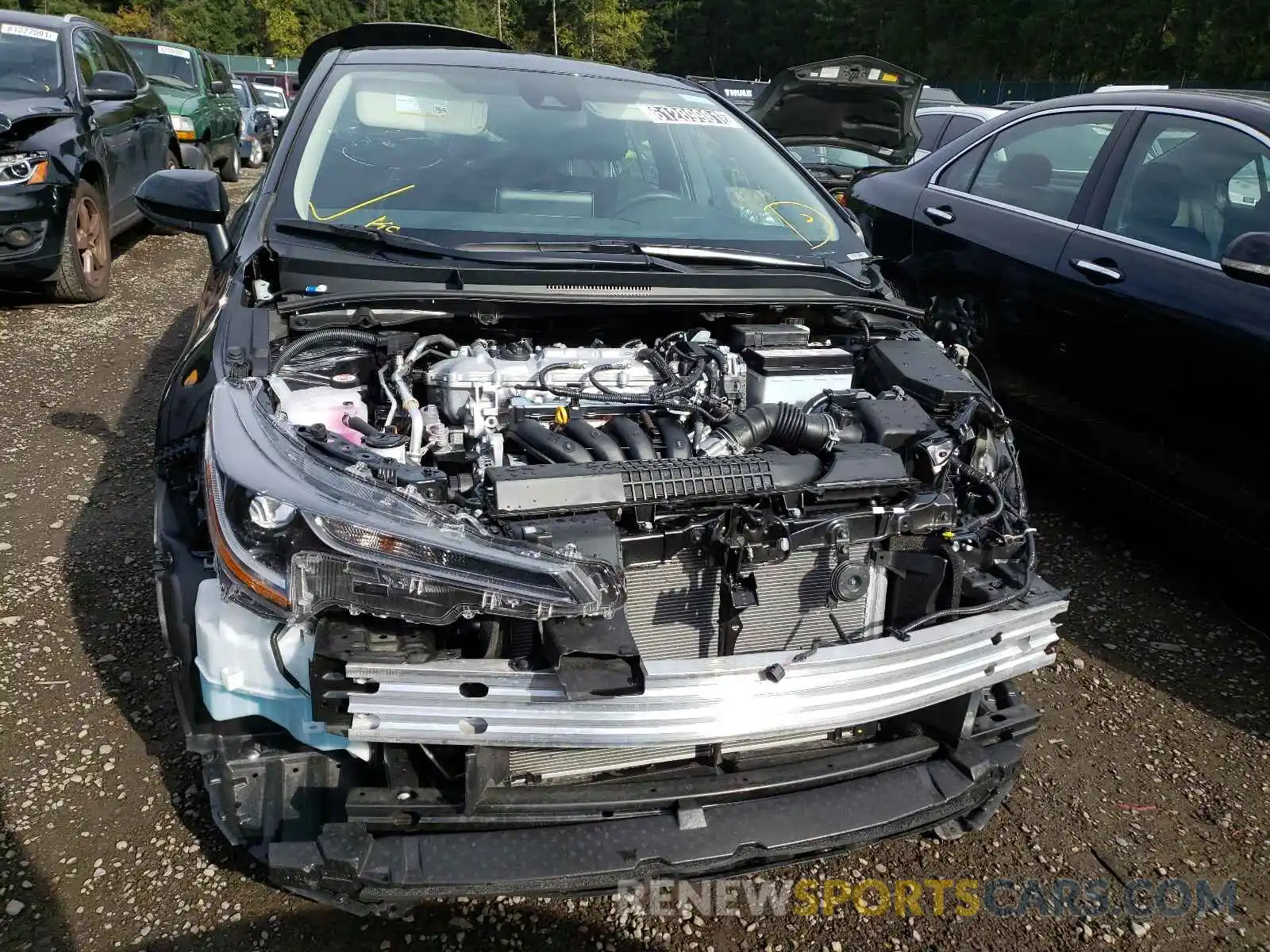 9 Photograph of a damaged car 5YFEPMAE0MP249168 TOYOTA COROLLA 2021