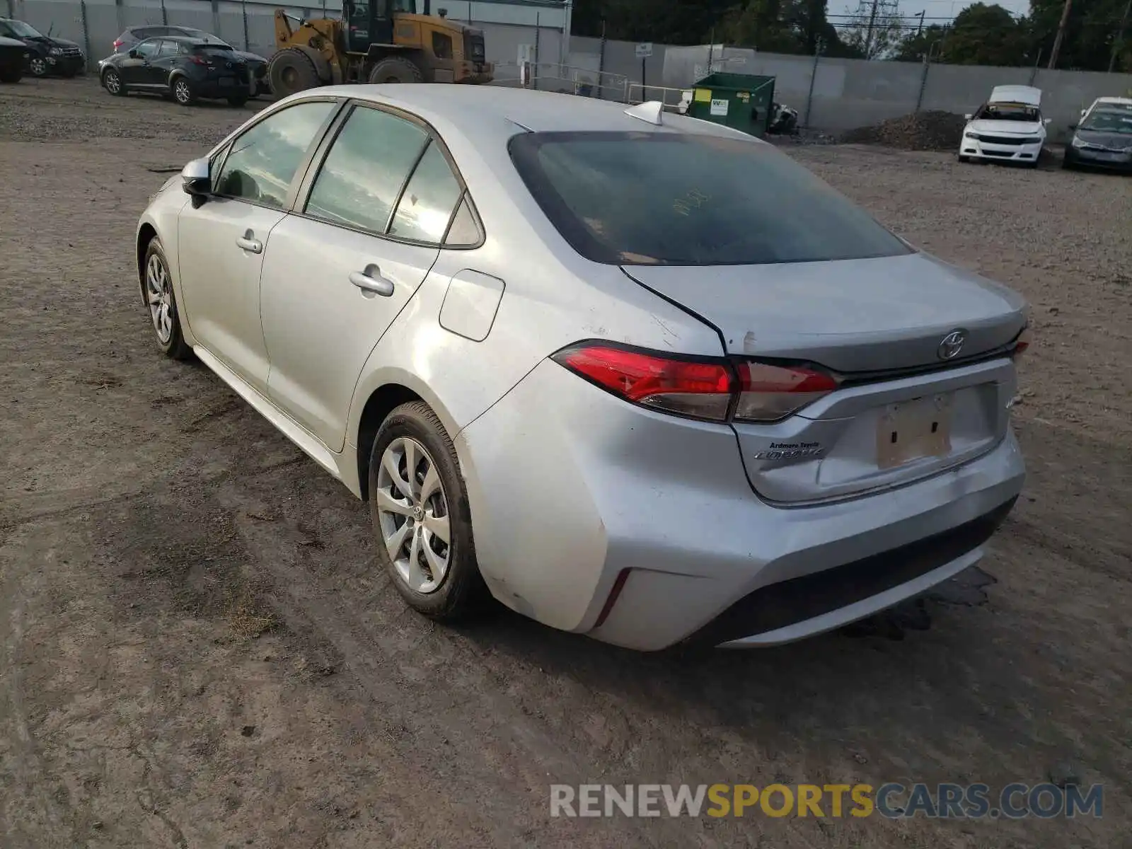 3 Photograph of a damaged car 5YFEPMAE0MP249638 TOYOTA COROLLA 2021