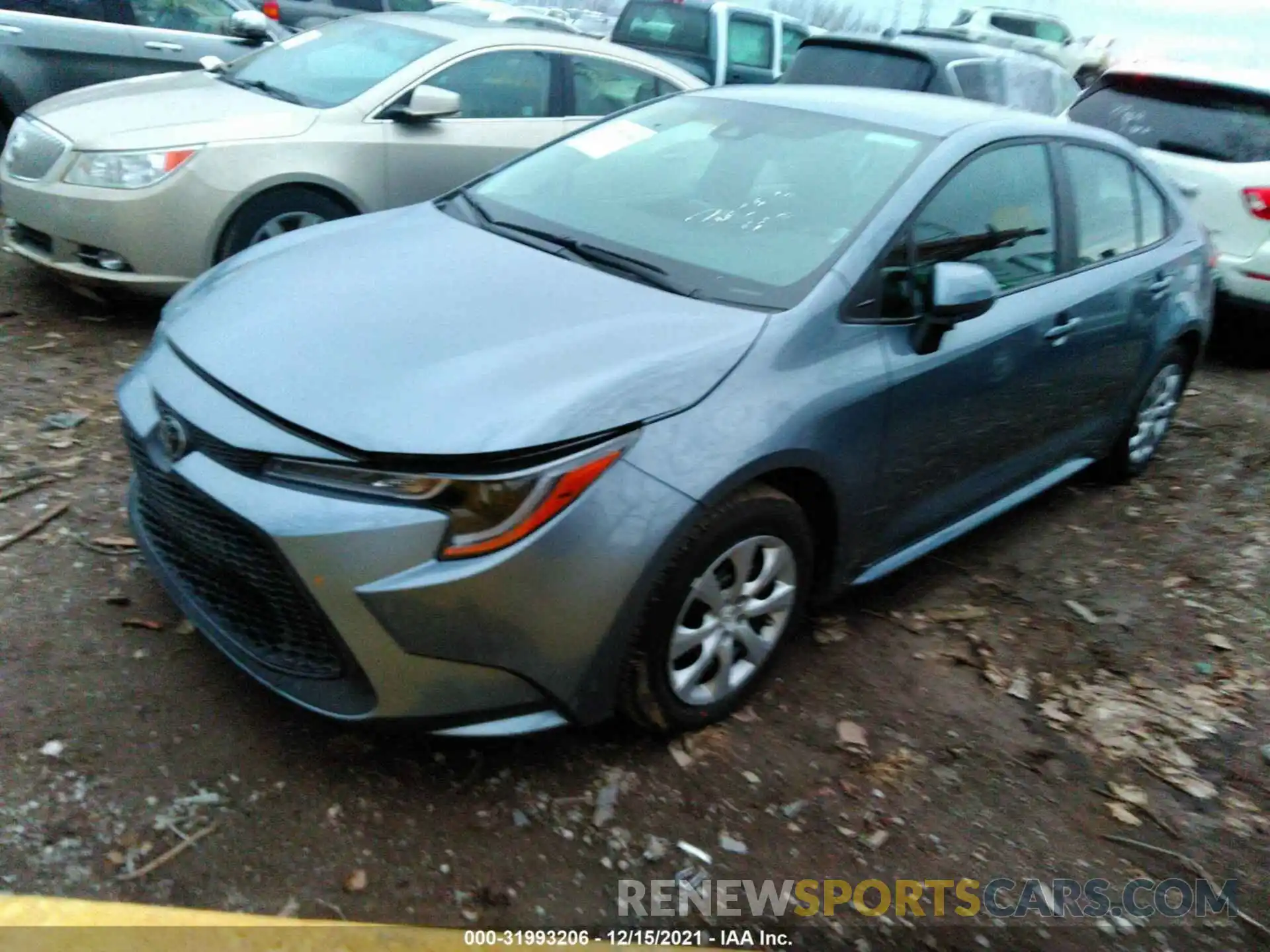 2 Photograph of a damaged car 5YFEPMAE0MP249803 TOYOTA COROLLA 2021