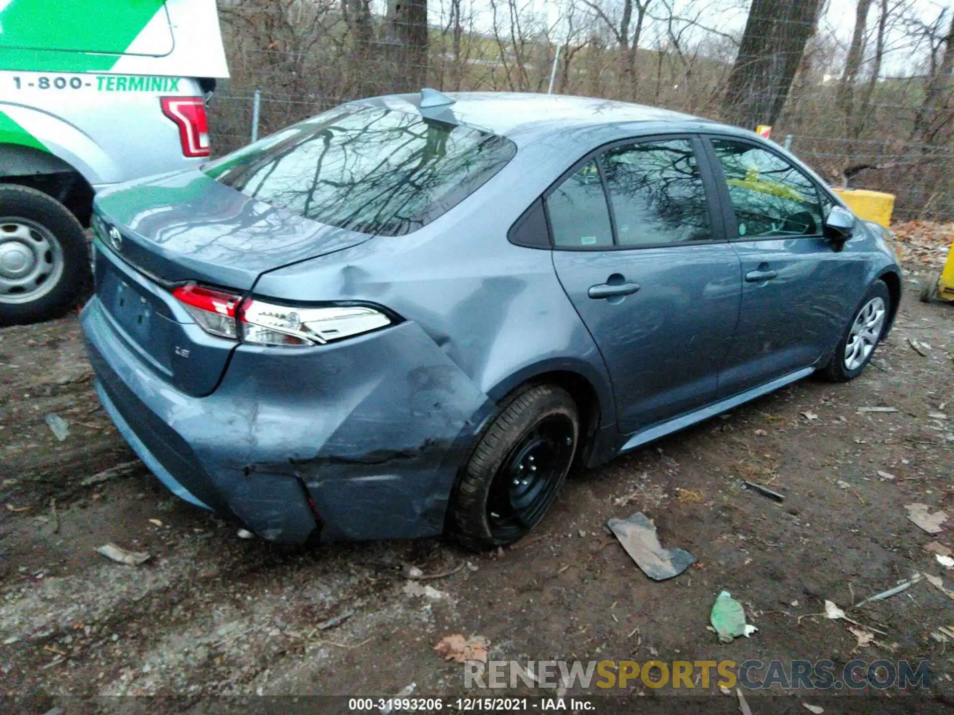 4 Photograph of a damaged car 5YFEPMAE0MP249803 TOYOTA COROLLA 2021