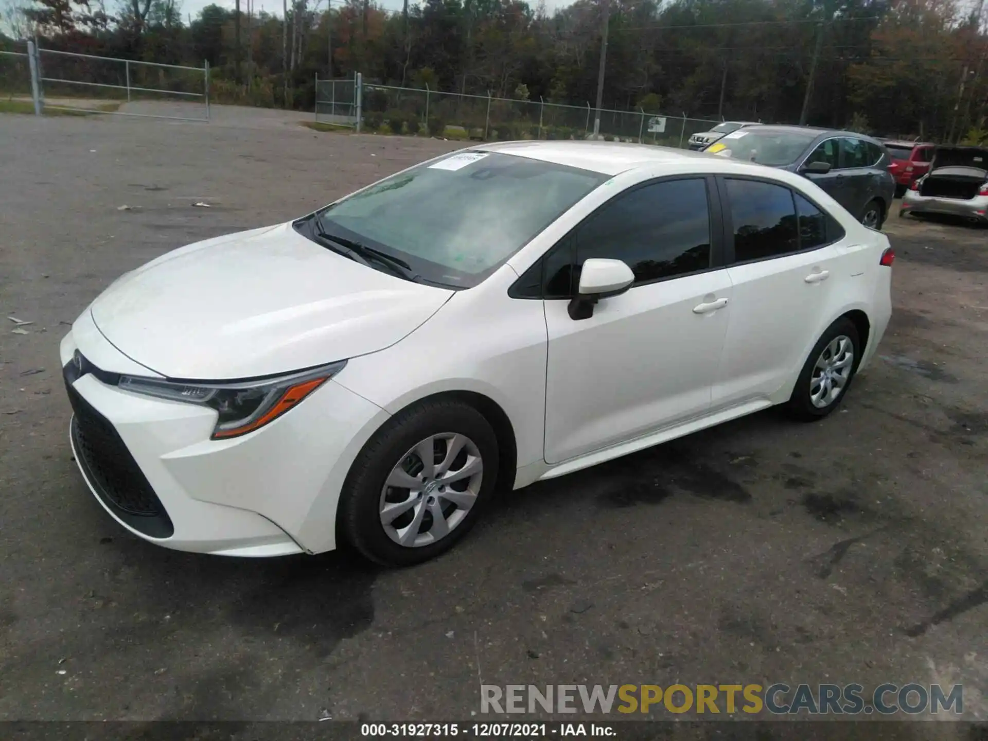 2 Photograph of a damaged car 5YFEPMAE0MP249865 TOYOTA COROLLA 2021