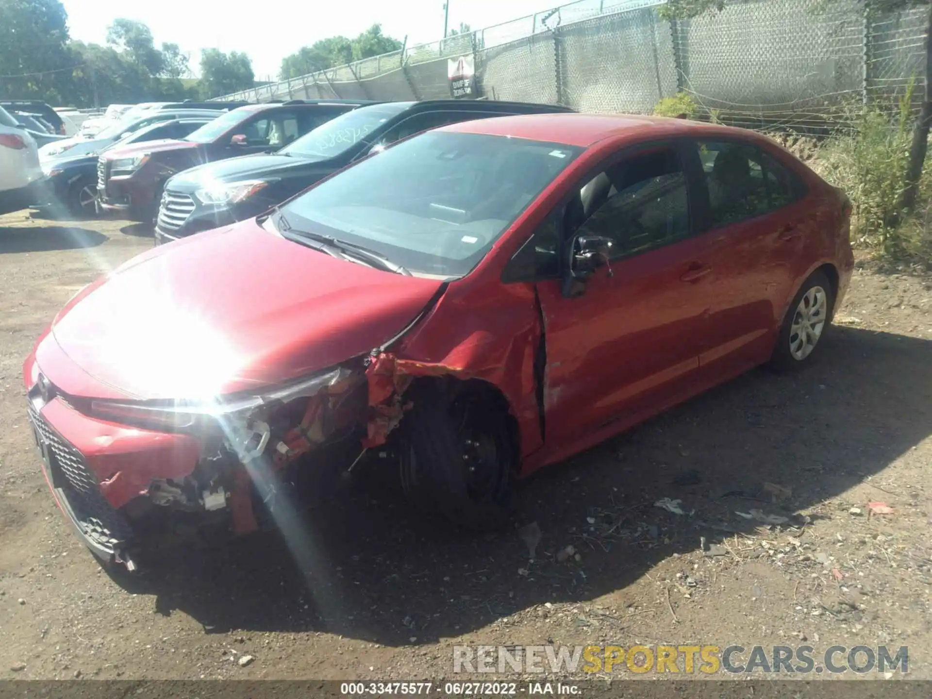 6 Photograph of a damaged car 5YFEPMAE0MP251275 TOYOTA COROLLA 2021