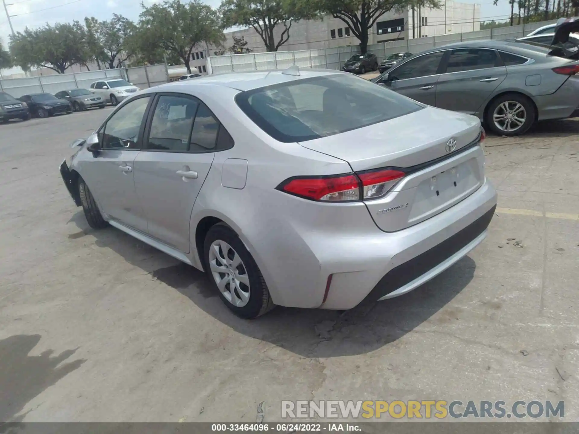 3 Photograph of a damaged car 5YFEPMAE0MP251289 TOYOTA COROLLA 2021