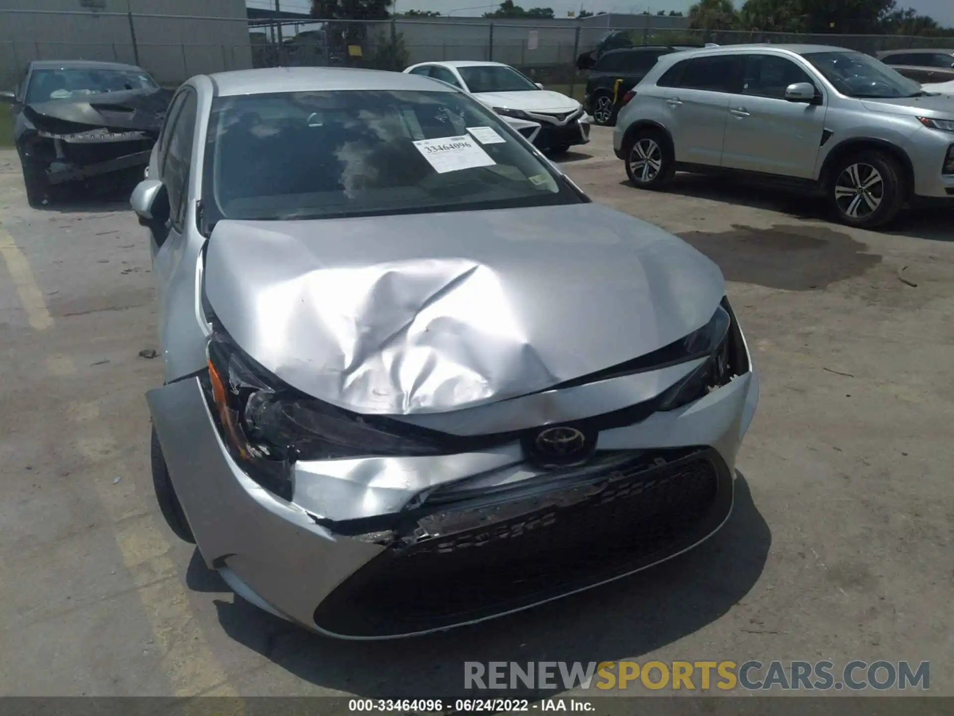 6 Photograph of a damaged car 5YFEPMAE0MP251289 TOYOTA COROLLA 2021