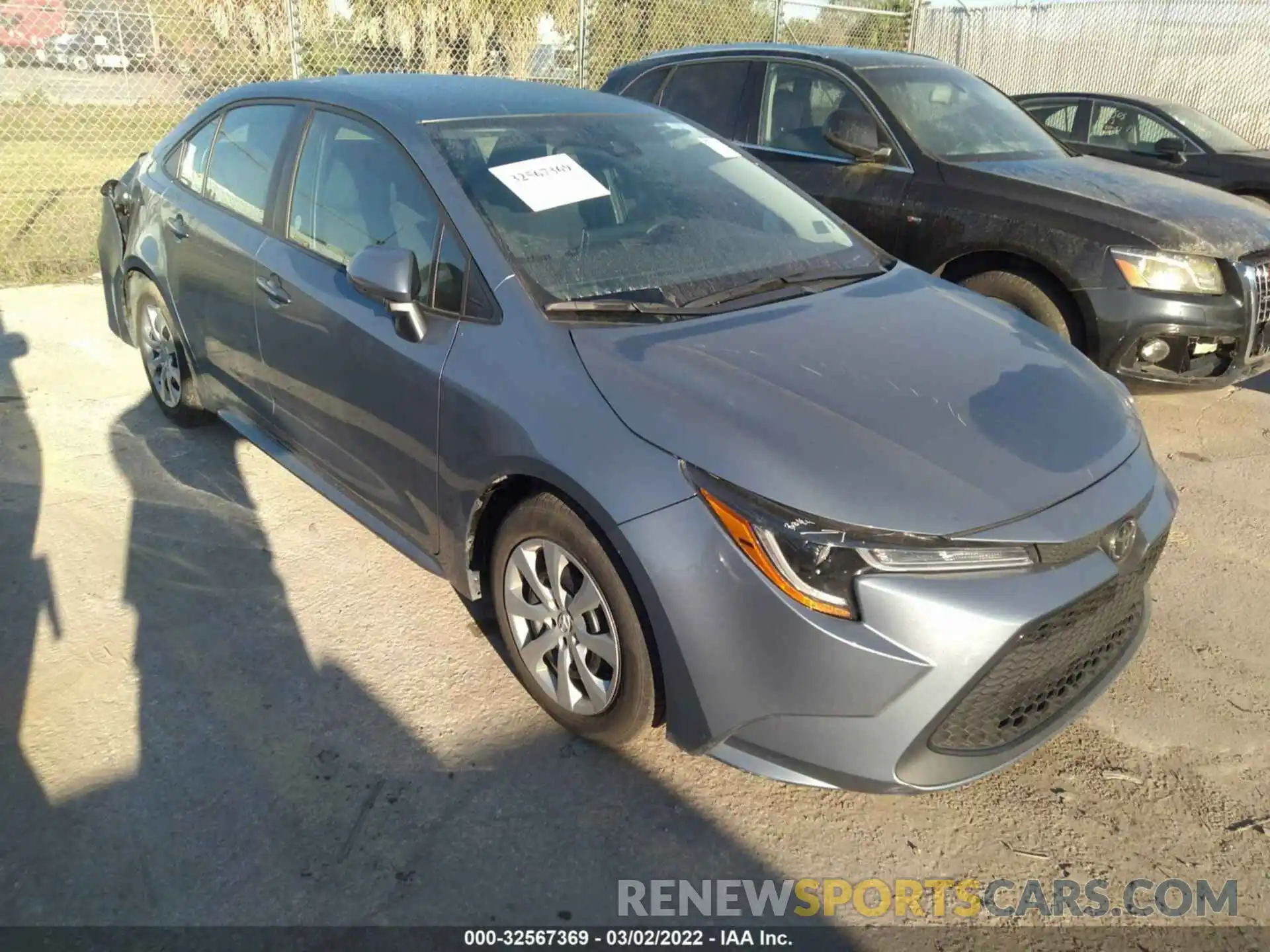 1 Photograph of a damaged car 5YFEPMAE0MP251874 TOYOTA COROLLA 2021