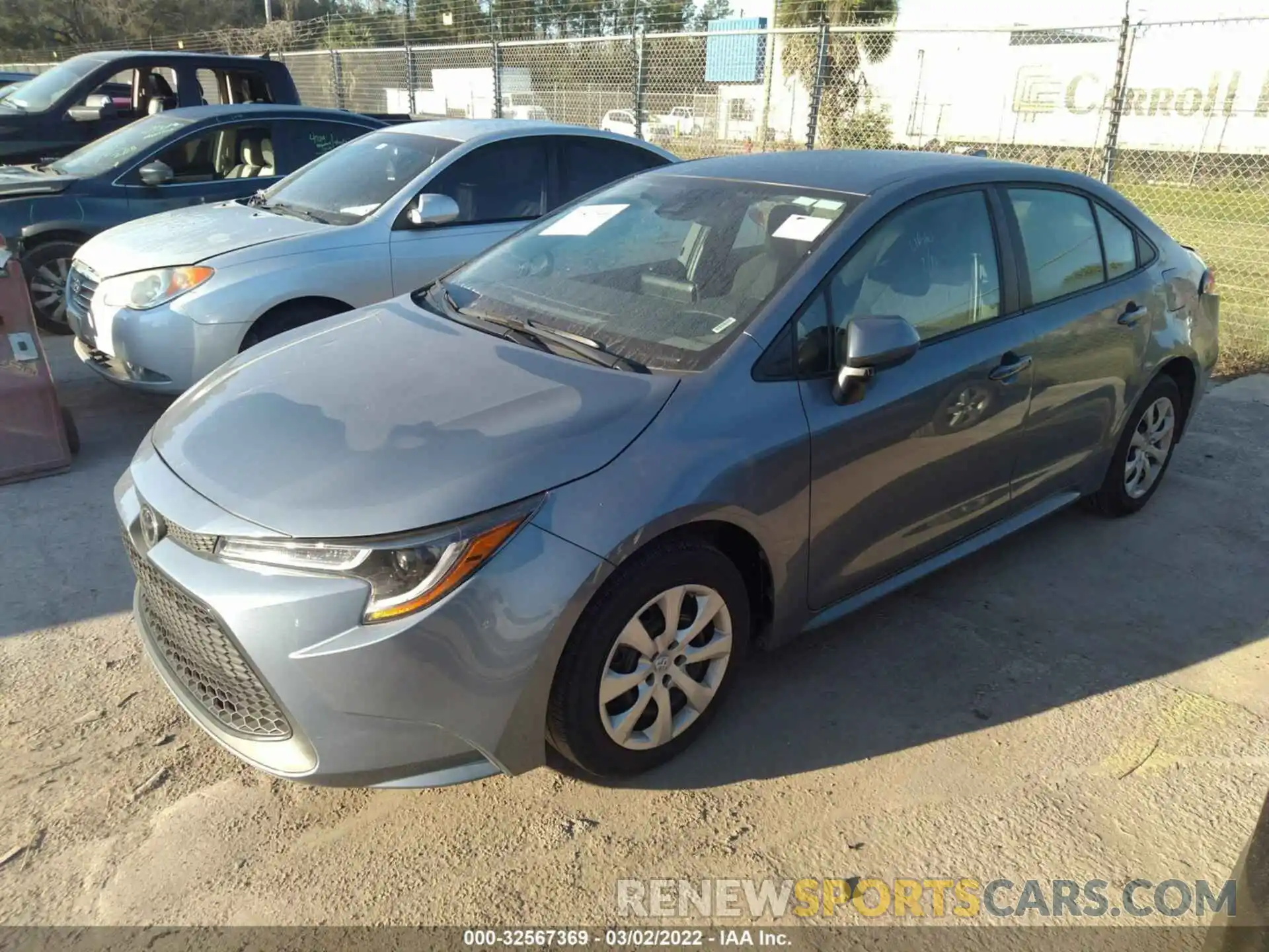 2 Photograph of a damaged car 5YFEPMAE0MP251874 TOYOTA COROLLA 2021