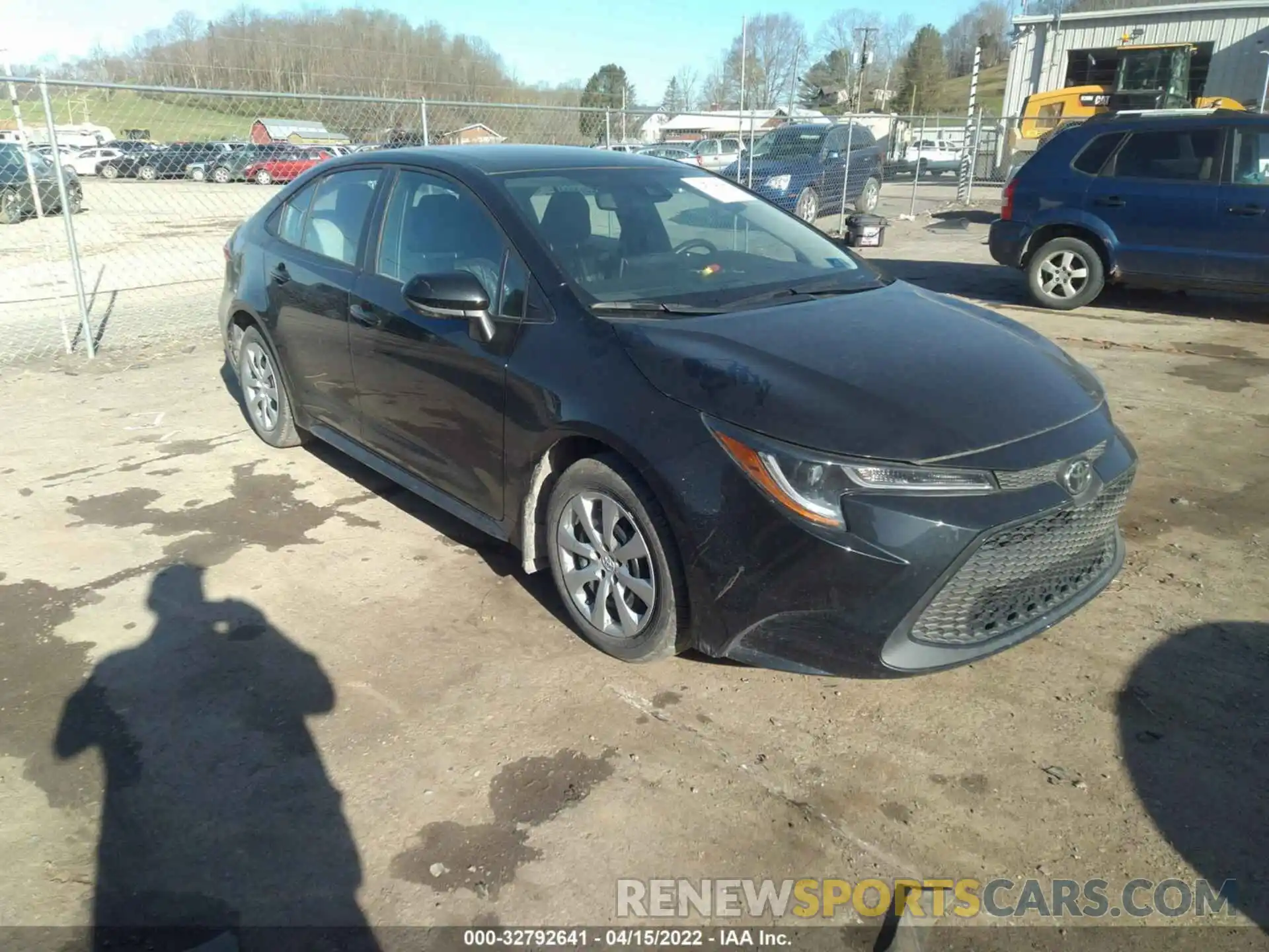 1 Photograph of a damaged car 5YFEPMAE0MP252605 TOYOTA COROLLA 2021