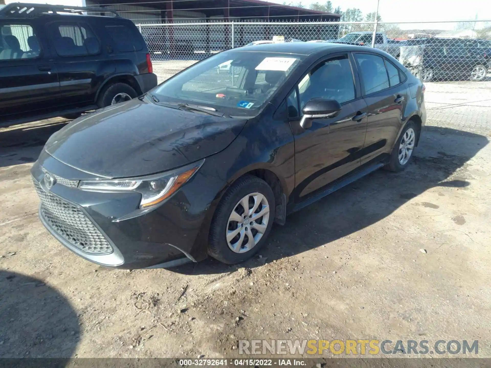 2 Photograph of a damaged car 5YFEPMAE0MP252605 TOYOTA COROLLA 2021