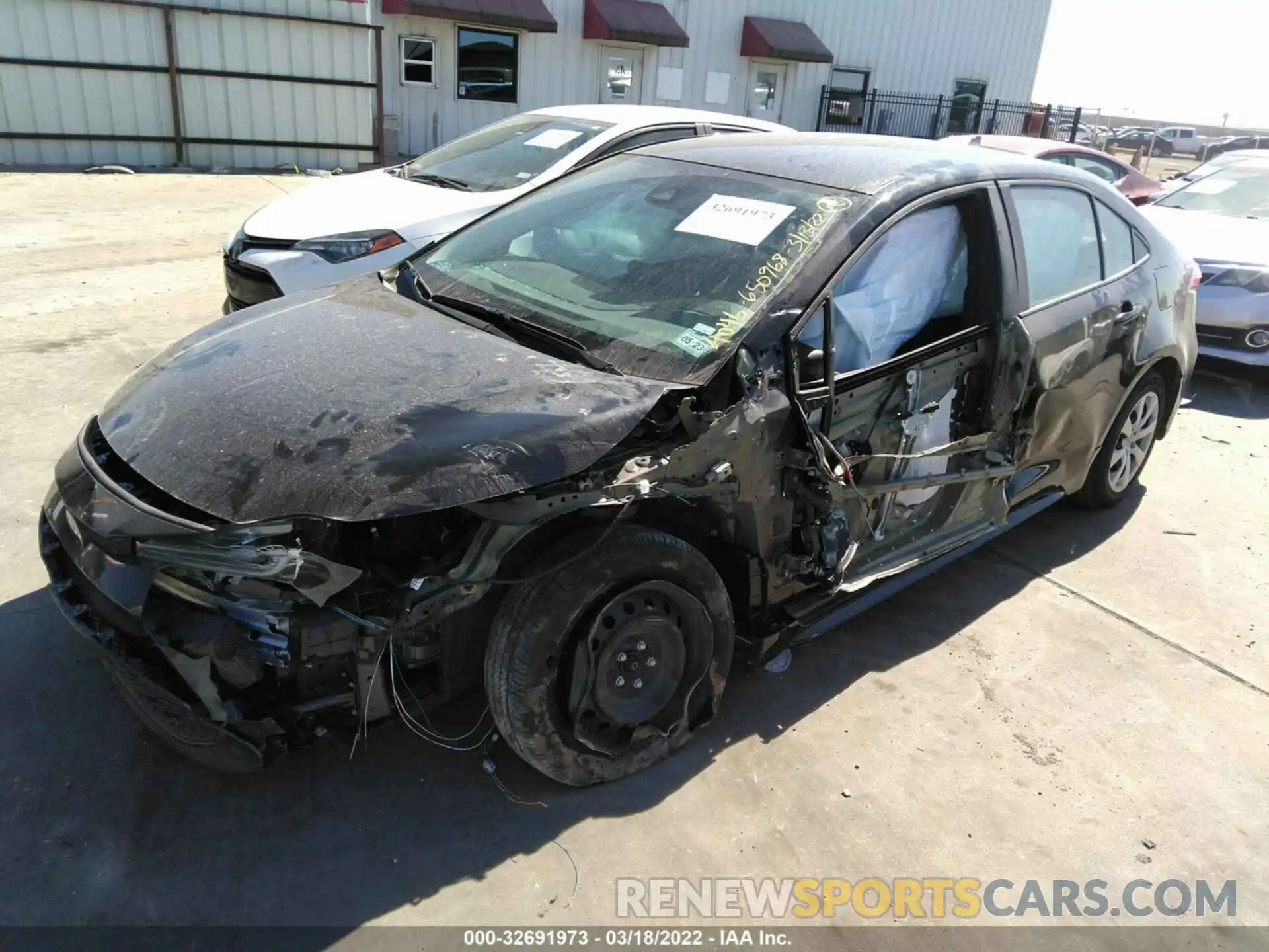 6 Photograph of a damaged car 5YFEPMAE0MP254046 TOYOTA COROLLA 2021