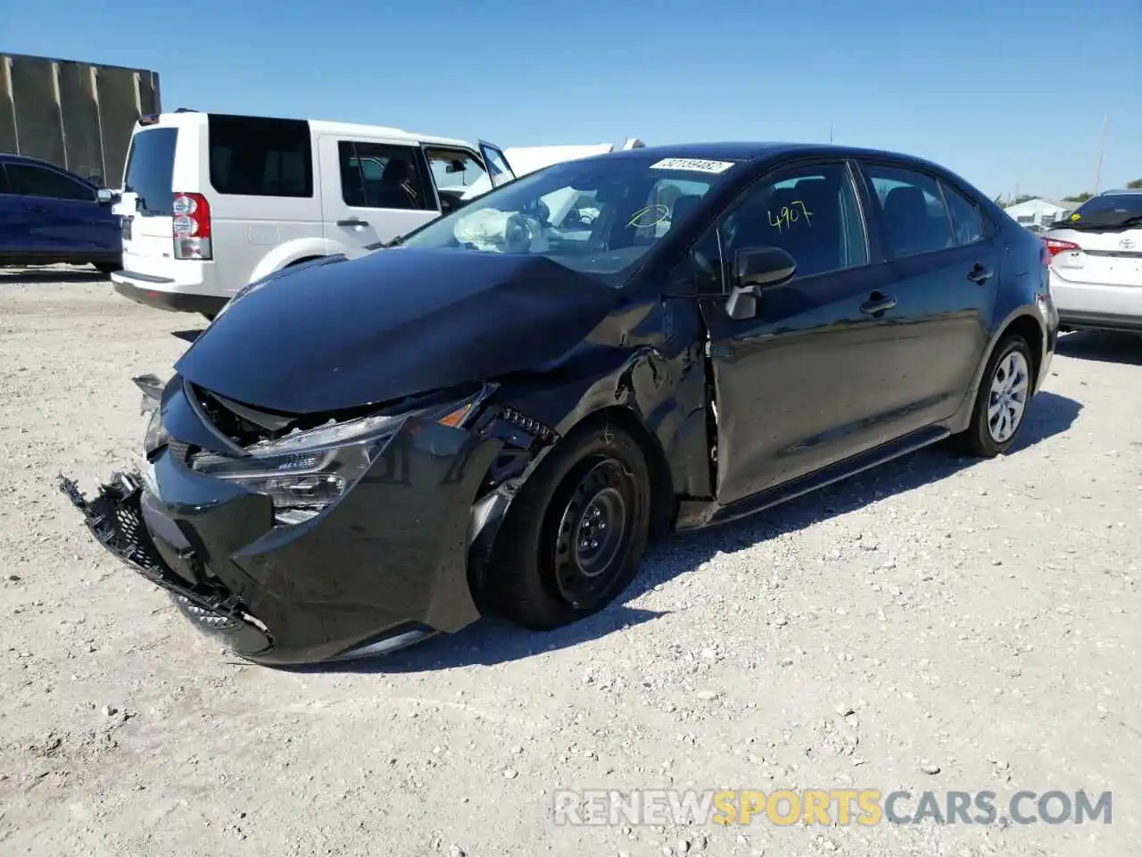 2 Photograph of a damaged car 5YFEPMAE0MP262308 TOYOTA COROLLA 2021