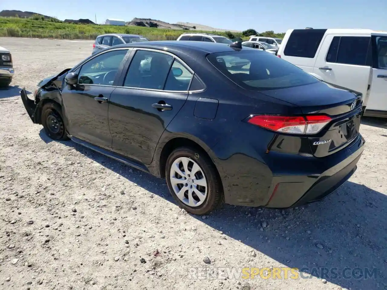 3 Photograph of a damaged car 5YFEPMAE0MP262308 TOYOTA COROLLA 2021