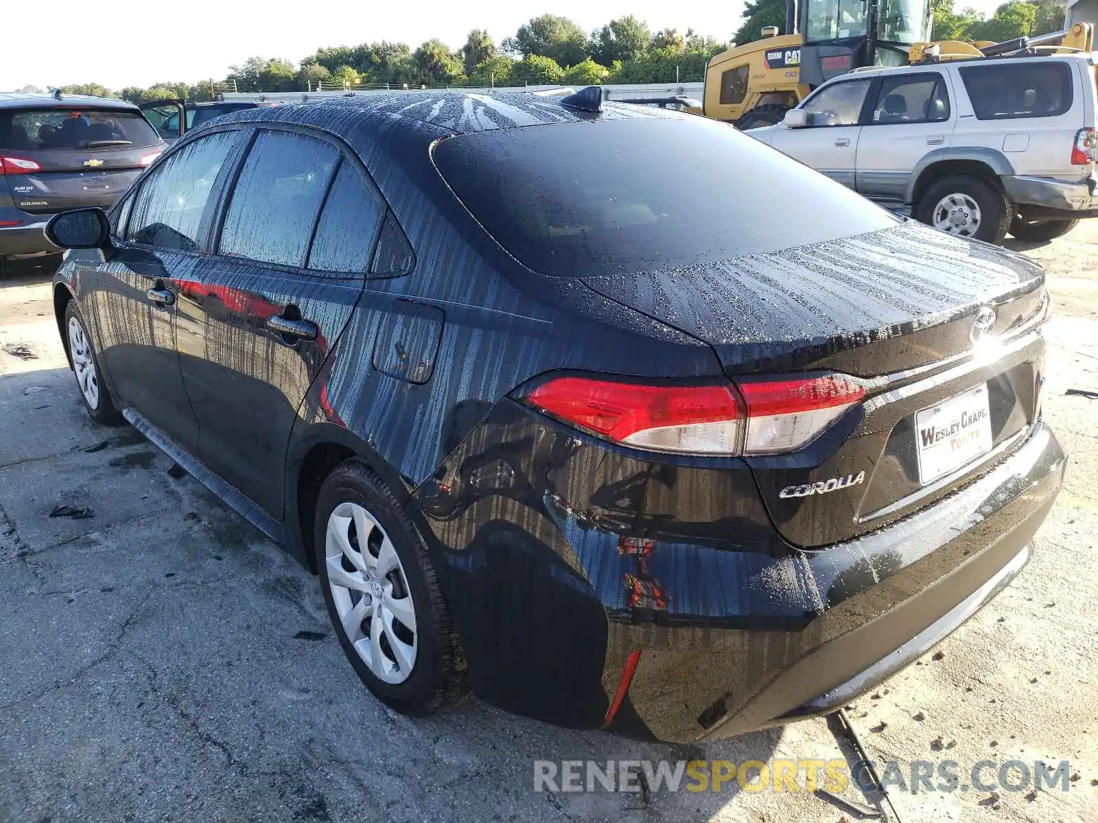 3 Photograph of a damaged car 5YFEPMAE0MP264575 TOYOTA COROLLA 2021