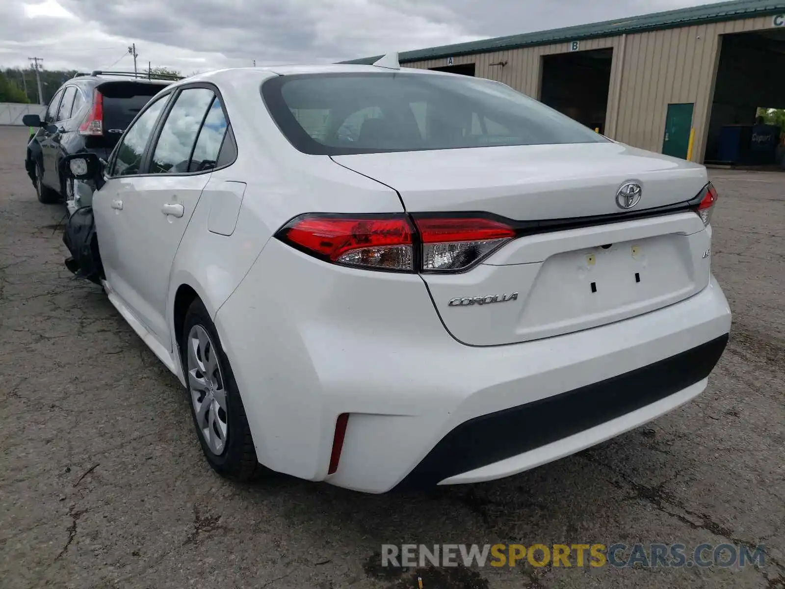 3 Photograph of a damaged car 5YFEPMAE0MP266827 TOYOTA COROLLA 2021