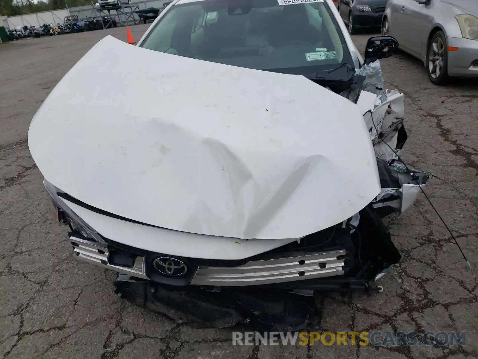 7 Photograph of a damaged car 5YFEPMAE0MP266827 TOYOTA COROLLA 2021