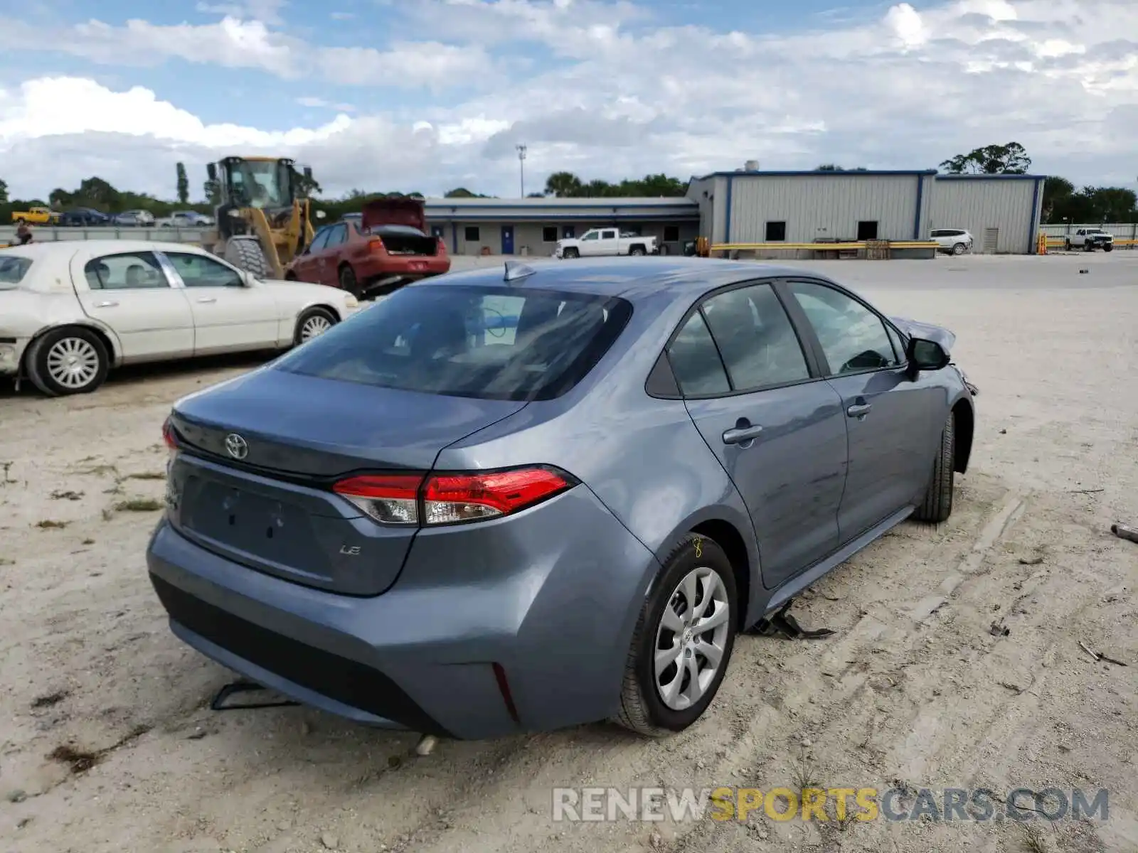 4 Photograph of a damaged car 5YFEPMAE0MP267735 TOYOTA COROLLA 2021