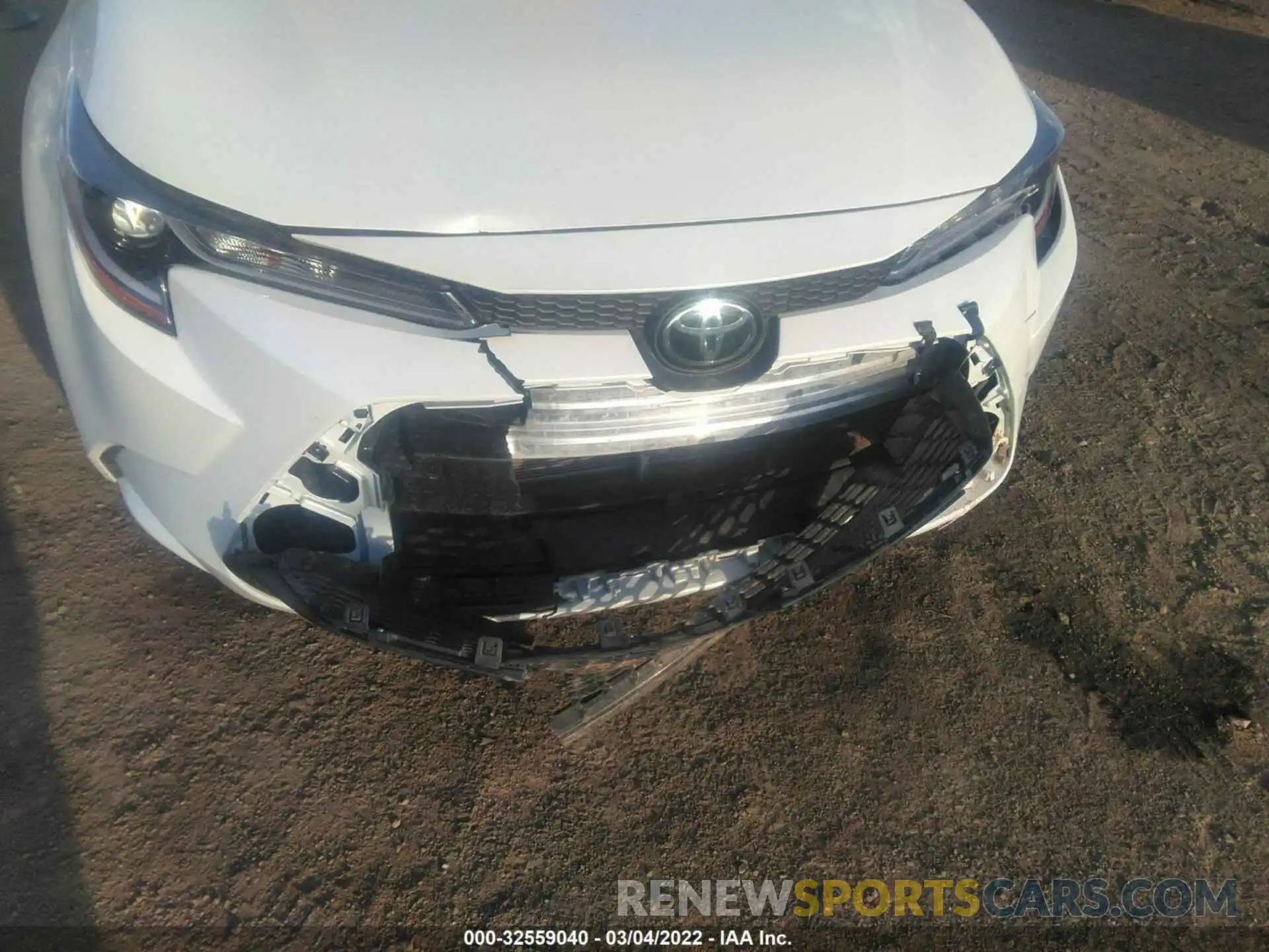 6 Photograph of a damaged car 5YFEPMAE0MP268643 TOYOTA COROLLA 2021