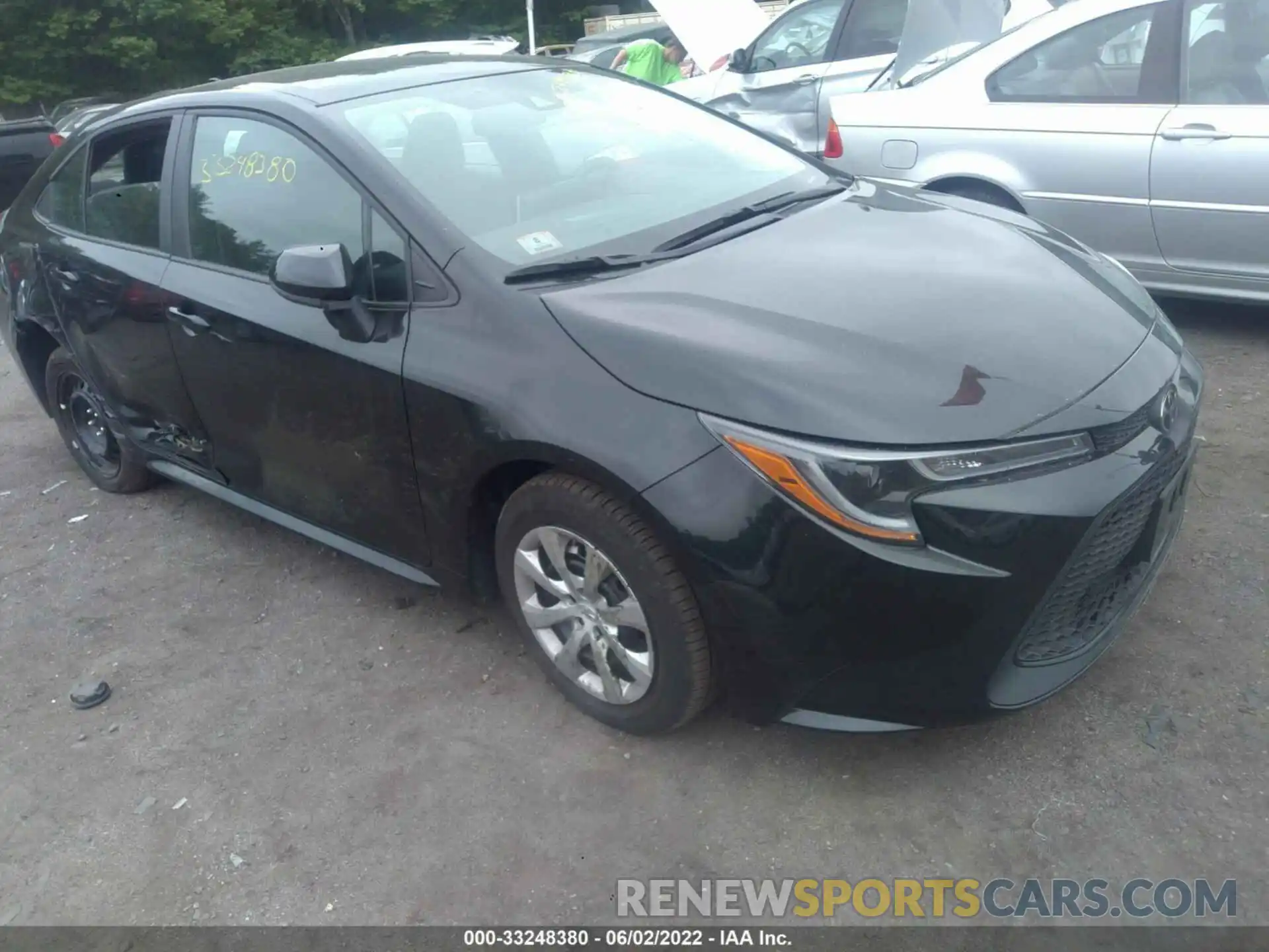 1 Photograph of a damaged car 5YFEPMAE0MP269422 TOYOTA COROLLA 2021