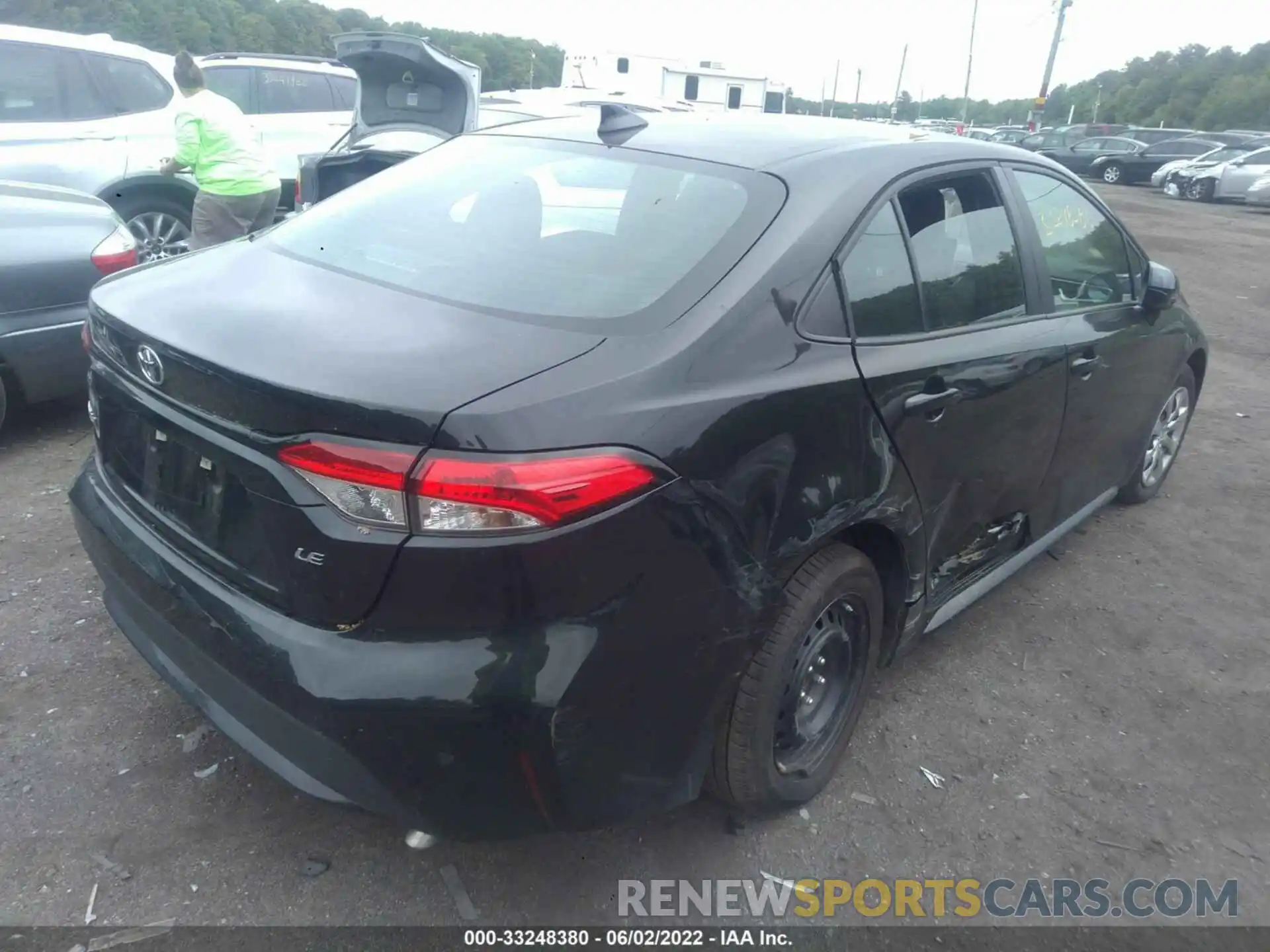 4 Photograph of a damaged car 5YFEPMAE0MP269422 TOYOTA COROLLA 2021