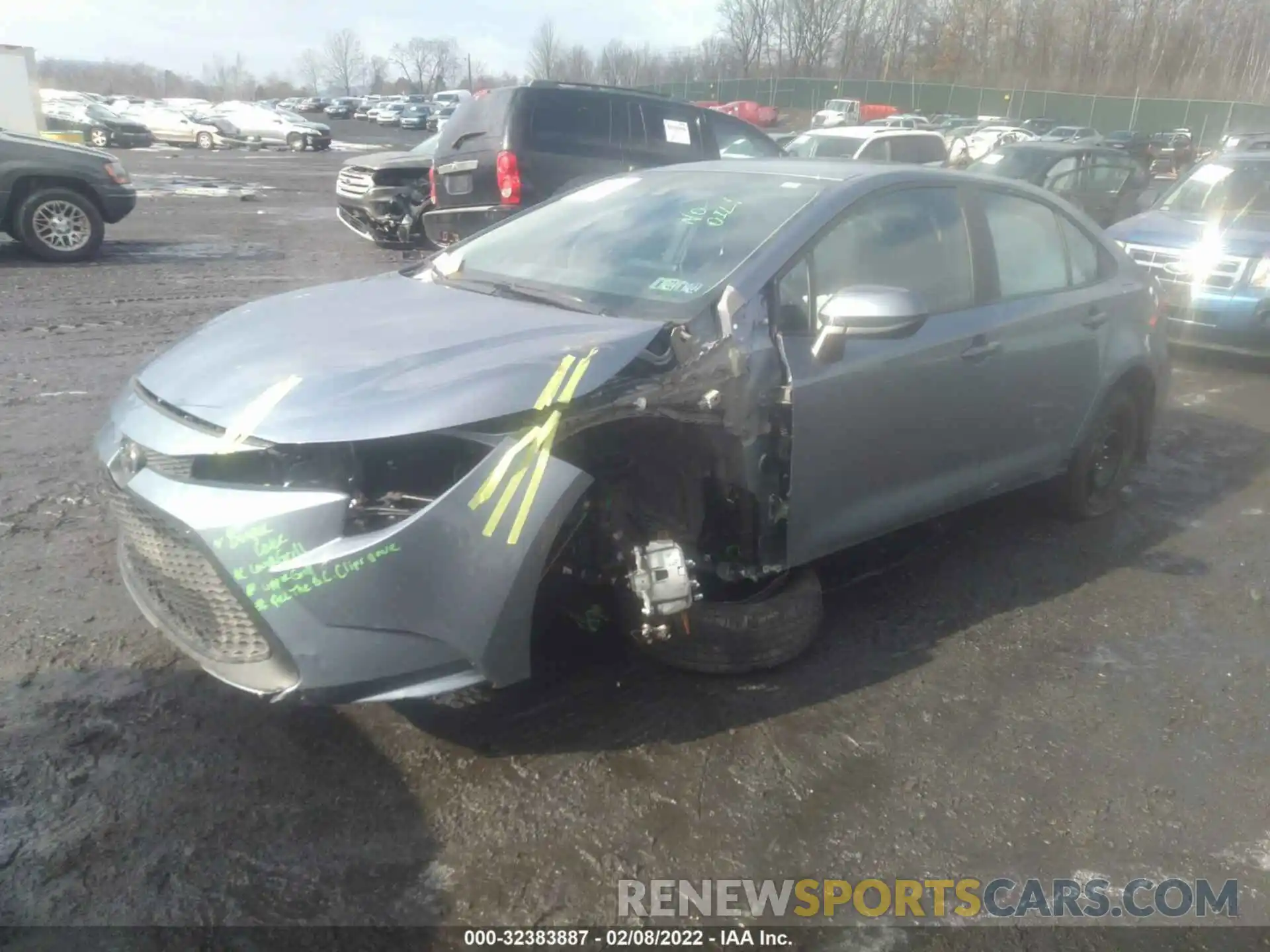 6 Photograph of a damaged car 5YFEPMAE0MP269534 TOYOTA COROLLA 2021