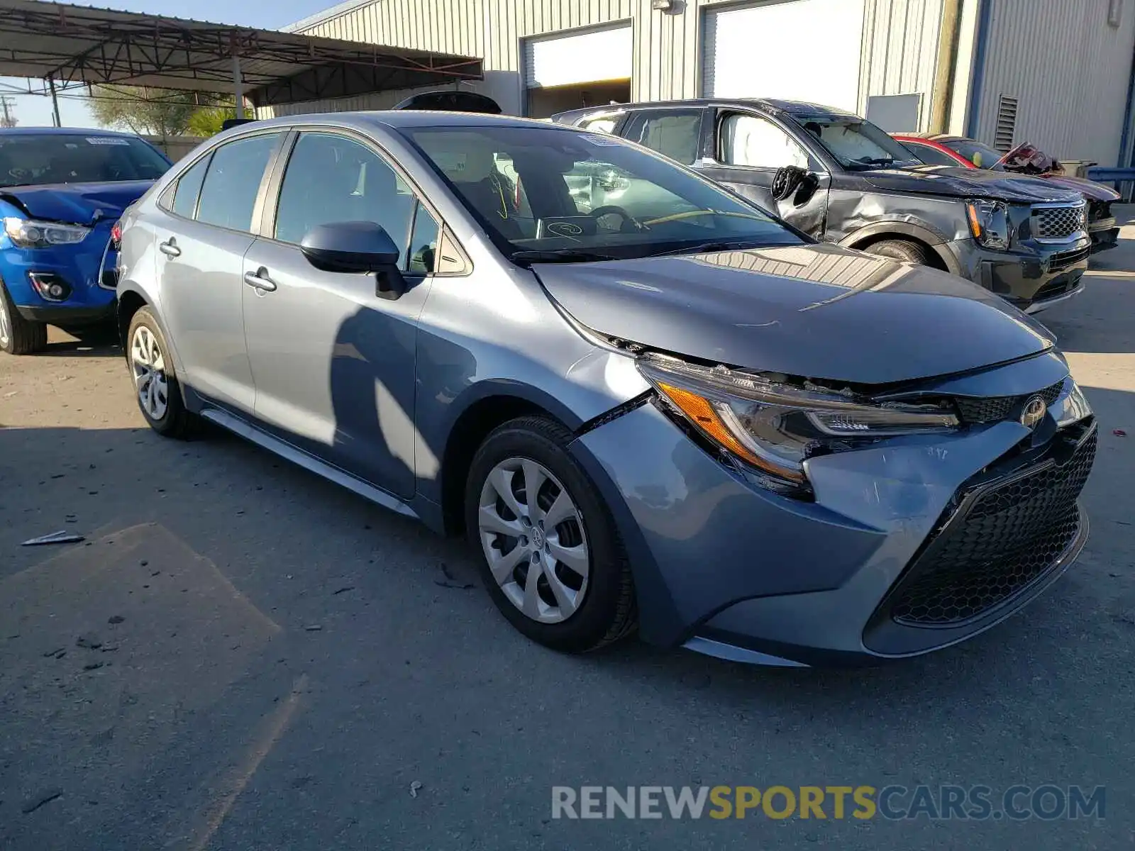 1 Photograph of a damaged car 5YFEPMAE1MP148298 TOYOTA COROLLA 2021