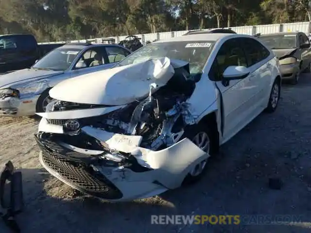 2 Photograph of a damaged car 5YFEPMAE1MP148785 TOYOTA COROLLA 2021