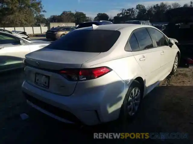 4 Photograph of a damaged car 5YFEPMAE1MP148785 TOYOTA COROLLA 2021