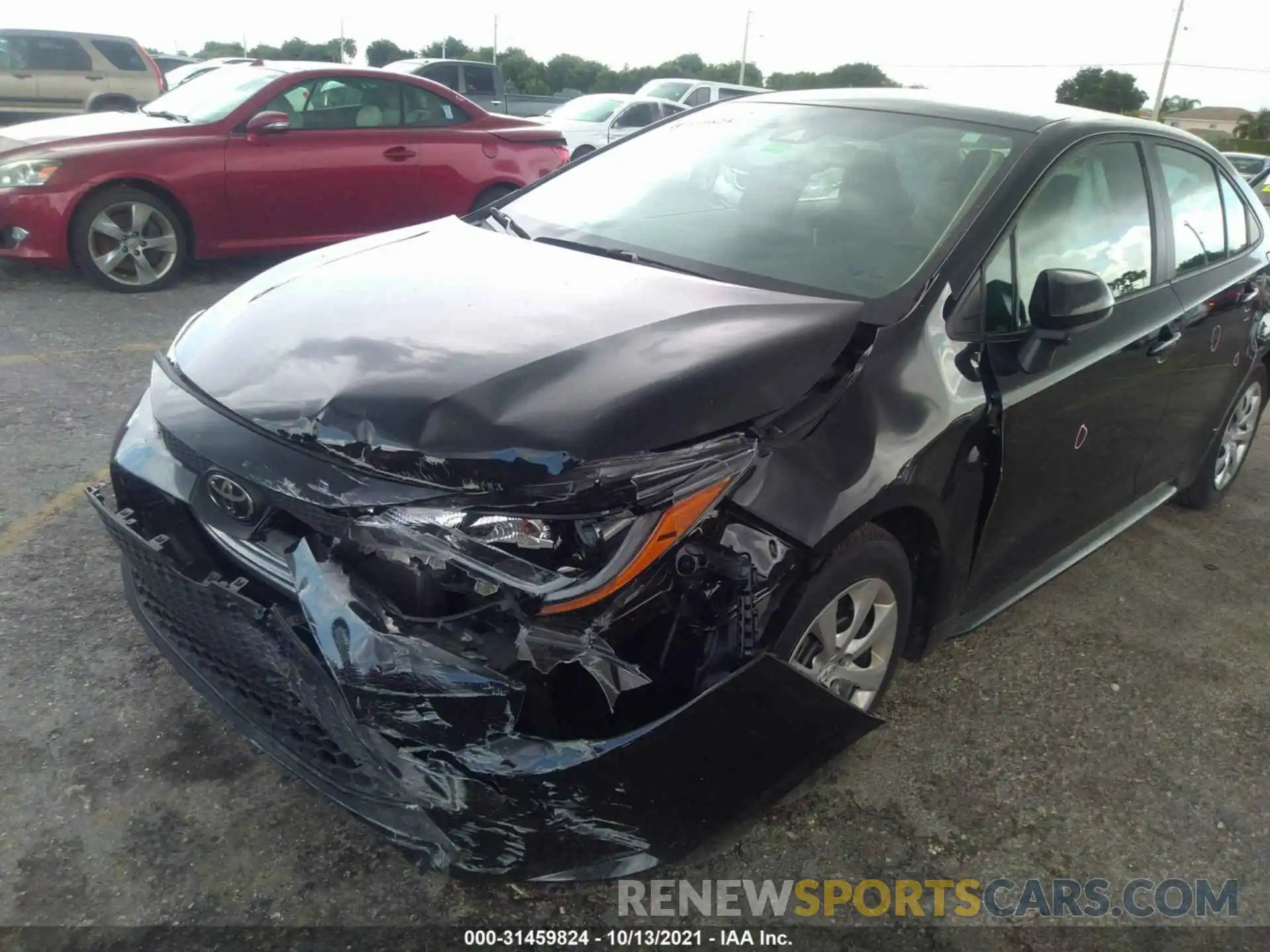 6 Photograph of a damaged car 5YFEPMAE1MP149435 TOYOTA COROLLA 2021