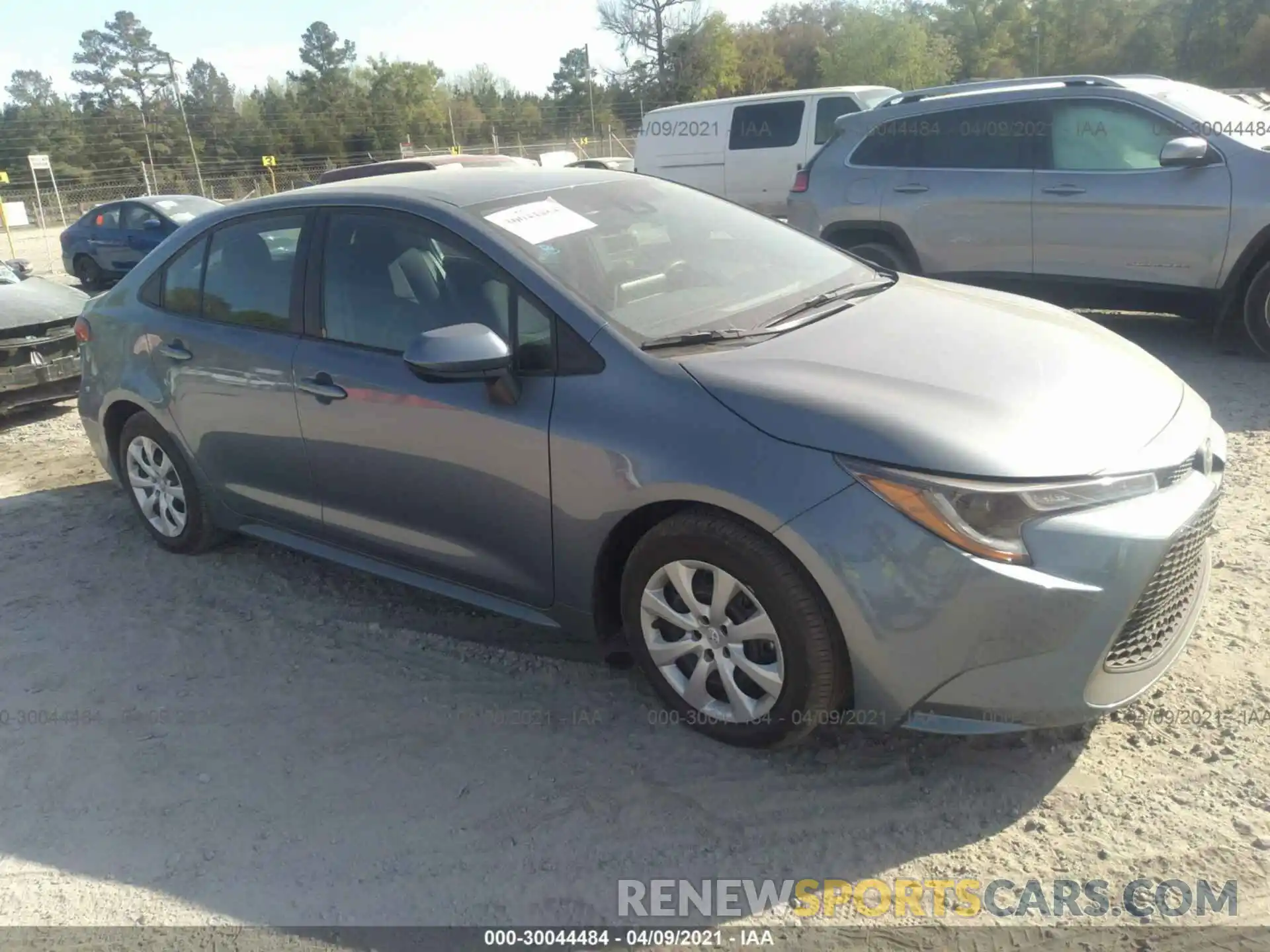 1 Photograph of a damaged car 5YFEPMAE1MP152190 TOYOTA COROLLA 2021