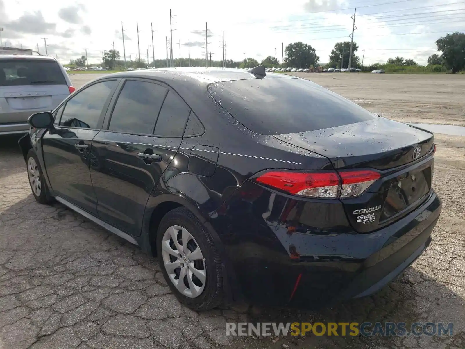 3 Photograph of a damaged car 5YFEPMAE1MP152965 TOYOTA COROLLA 2021