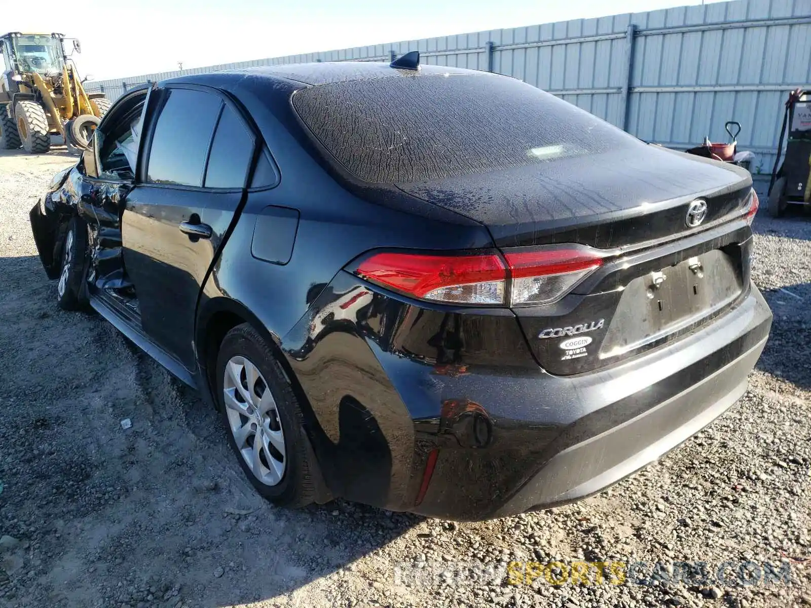 3 Photograph of a damaged car 5YFEPMAE1MP153193 TOYOTA COROLLA 2021