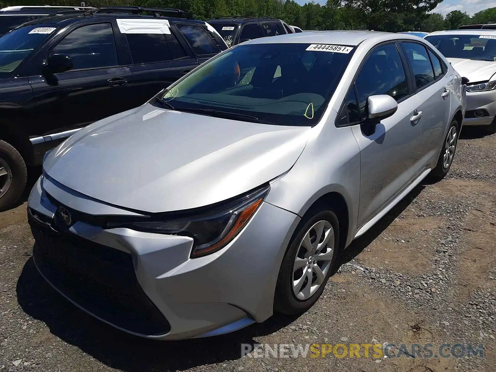 2 Photograph of a damaged car 5YFEPMAE1MP155624 TOYOTA COROLLA 2021