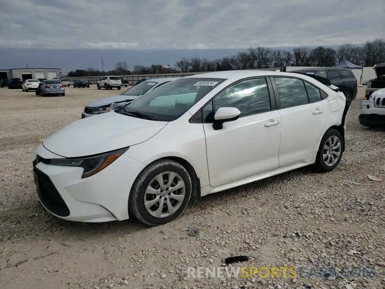 1 Photograph of a damaged car 5YFEPMAE1MP155655 TOYOTA COROLLA 2021