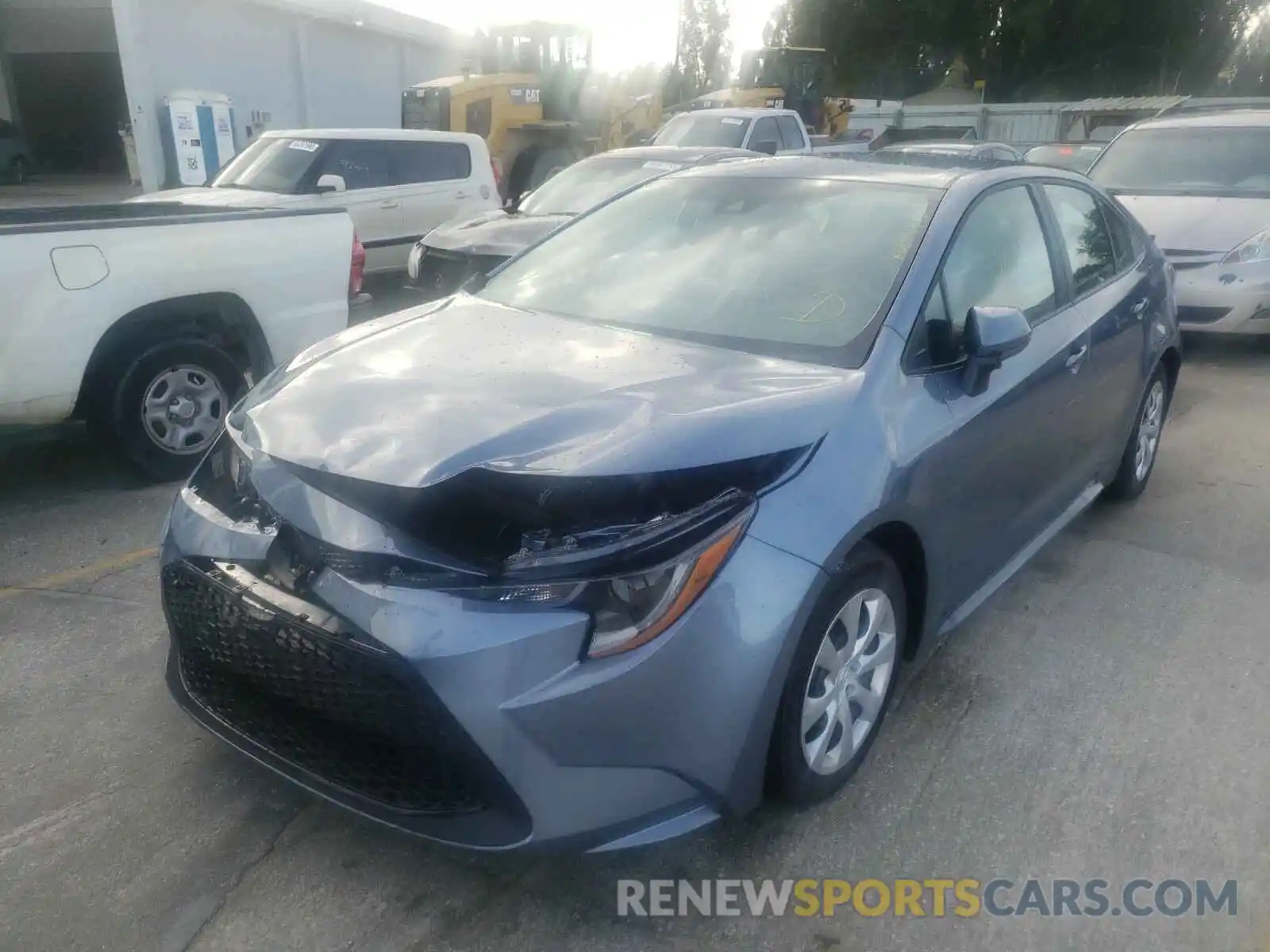 2 Photograph of a damaged car 5YFEPMAE1MP156983 TOYOTA COROLLA 2021