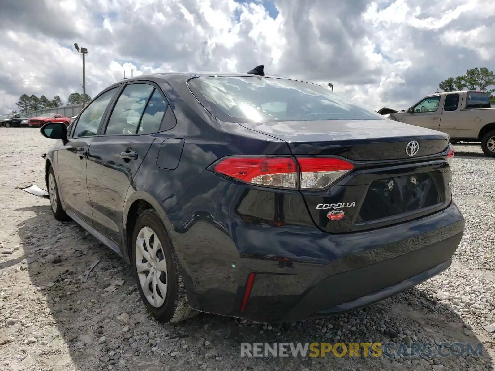 3 Photograph of a damaged car 5YFEPMAE1MP157437 TOYOTA COROLLA 2021