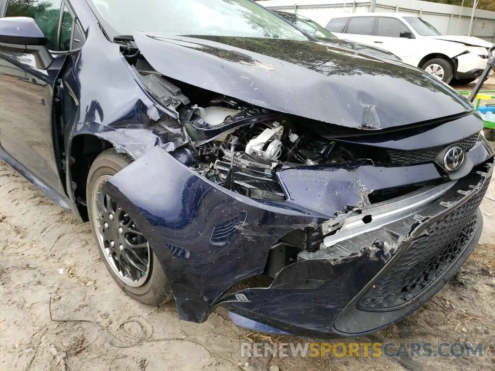 9 Фотография поврежденного автомобиля 5YFEPMAE1MP157891 TOYOTA COROLLA 2021