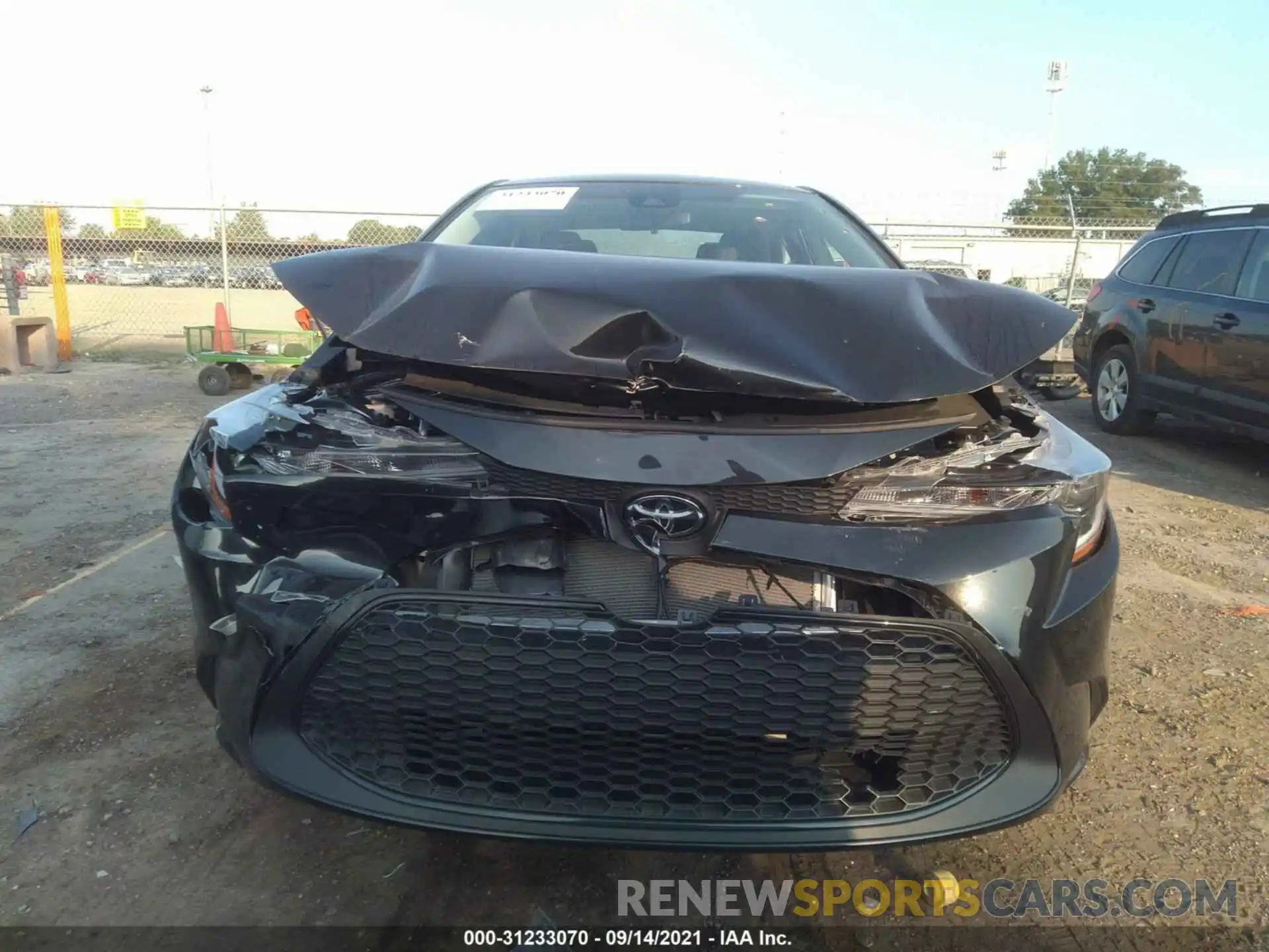 6 Photograph of a damaged car 5YFEPMAE1MP159768 TOYOTA COROLLA 2021