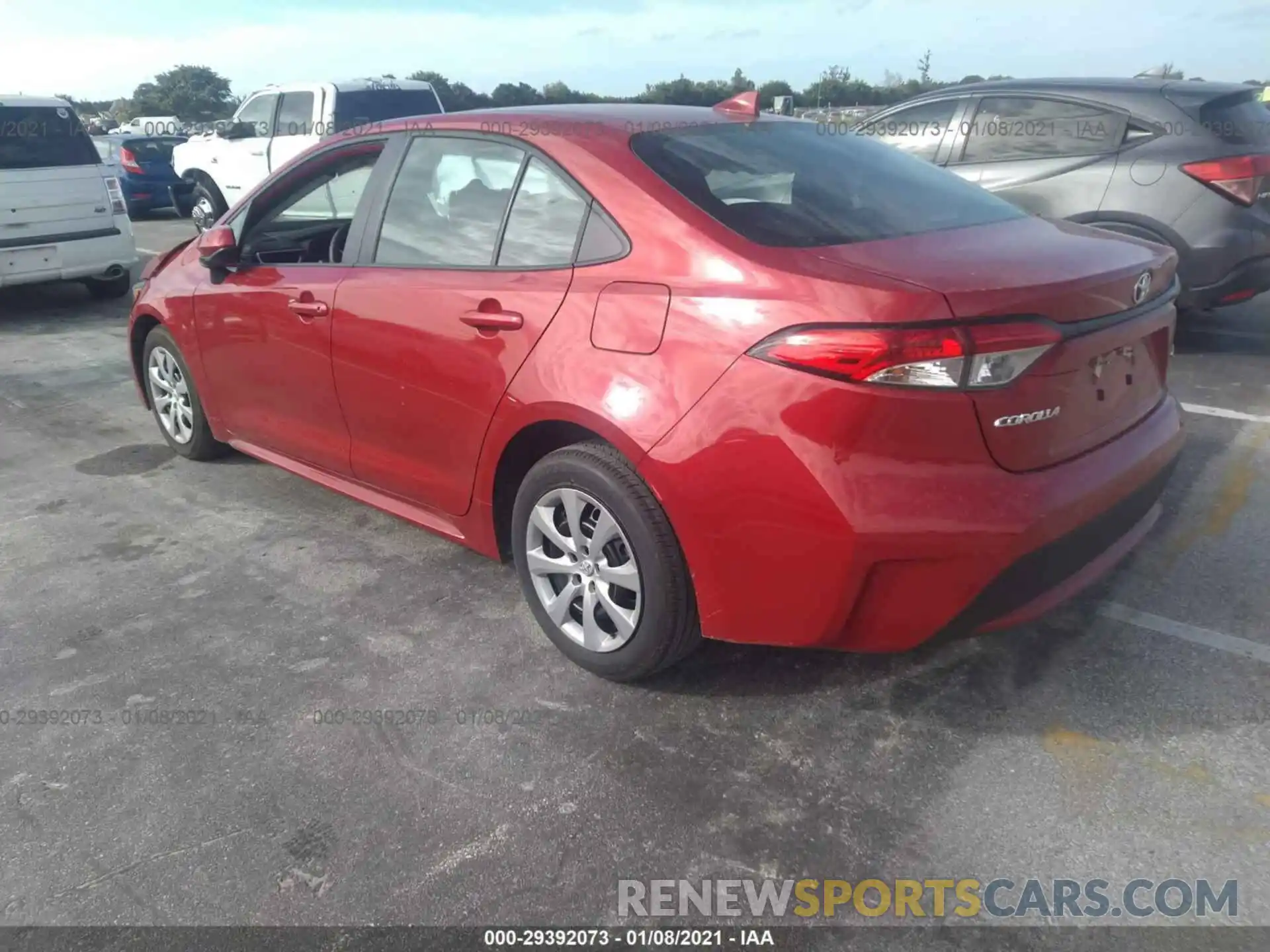 3 Photograph of a damaged car 5YFEPMAE1MP165389 TOYOTA COROLLA 2021