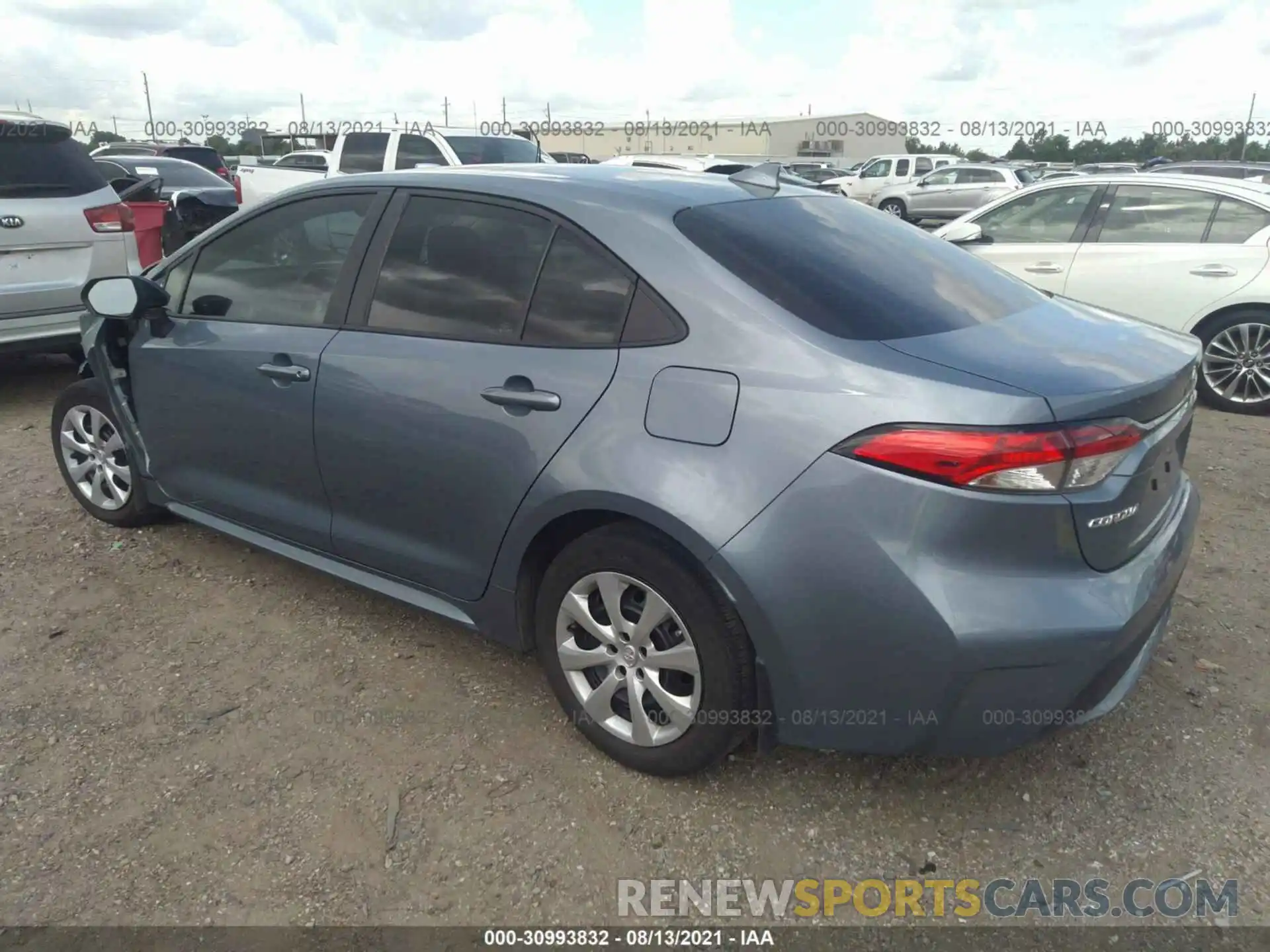 3 Photograph of a damaged car 5YFEPMAE1MP166381 TOYOTA COROLLA 2021