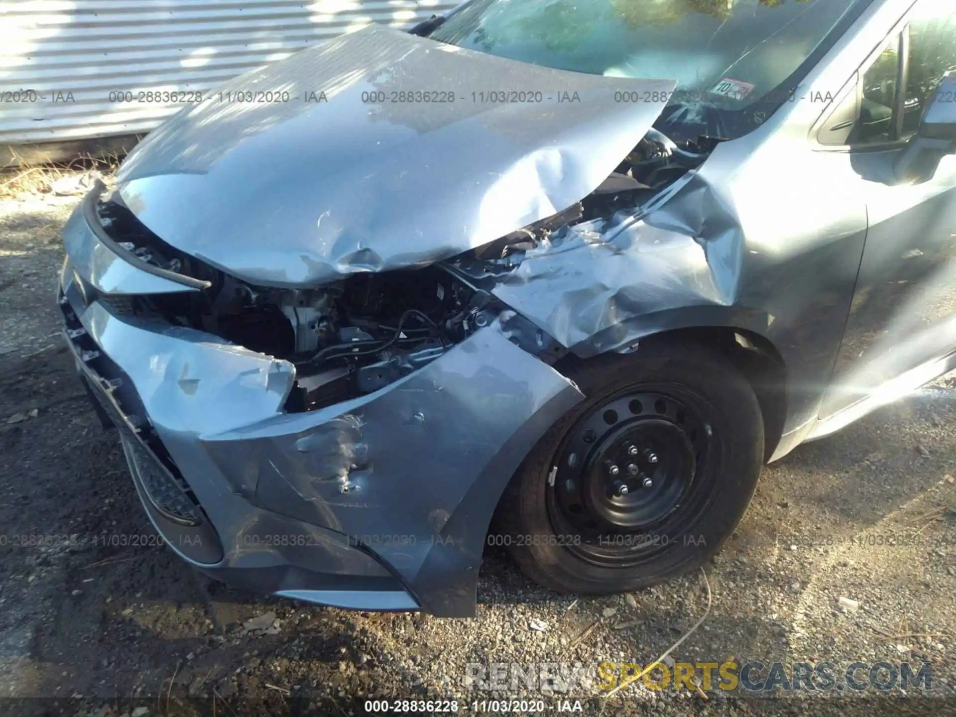 6 Photograph of a damaged car 5YFEPMAE1MP167319 TOYOTA COROLLA 2021