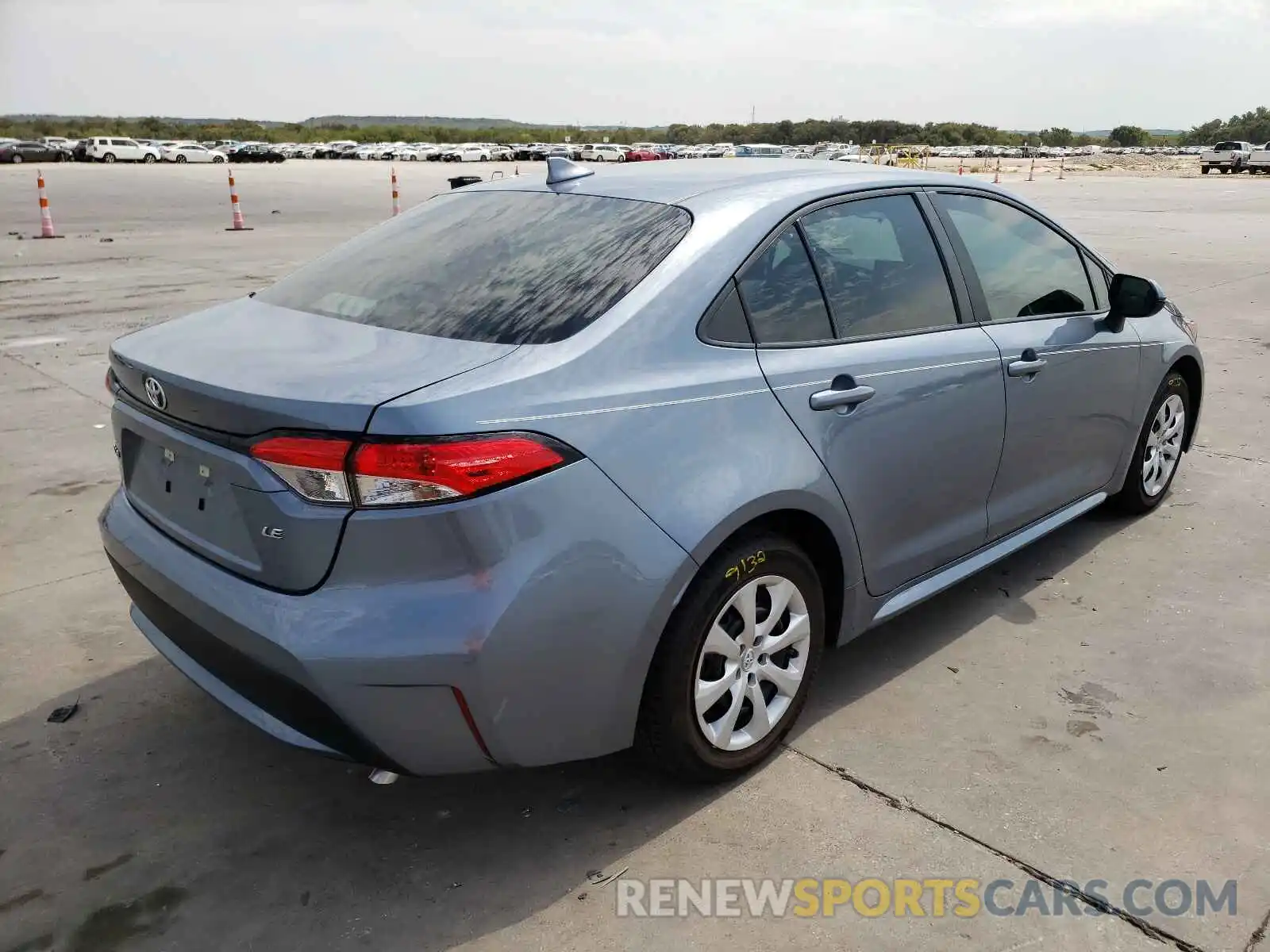 4 Photograph of a damaged car 5YFEPMAE1MP167532 TOYOTA COROLLA 2021