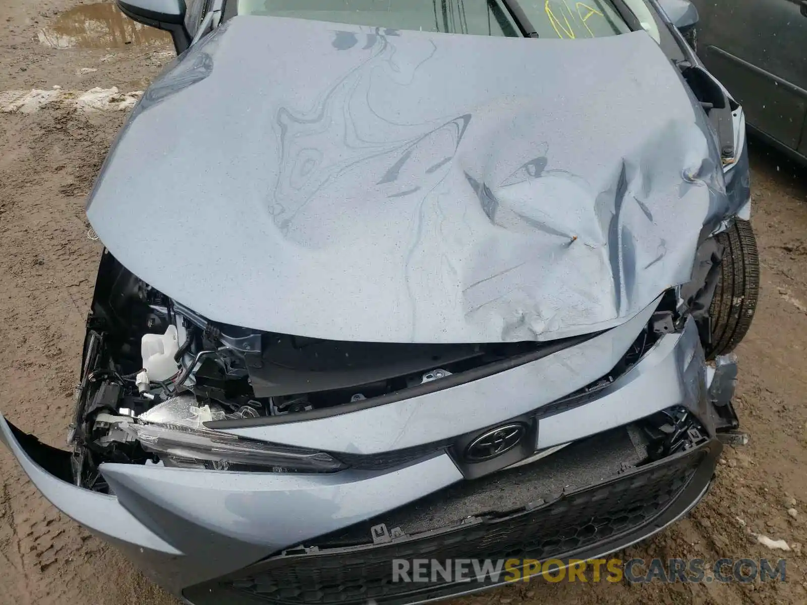 7 Photograph of a damaged car 5YFEPMAE1MP168129 TOYOTA COROLLA 2021