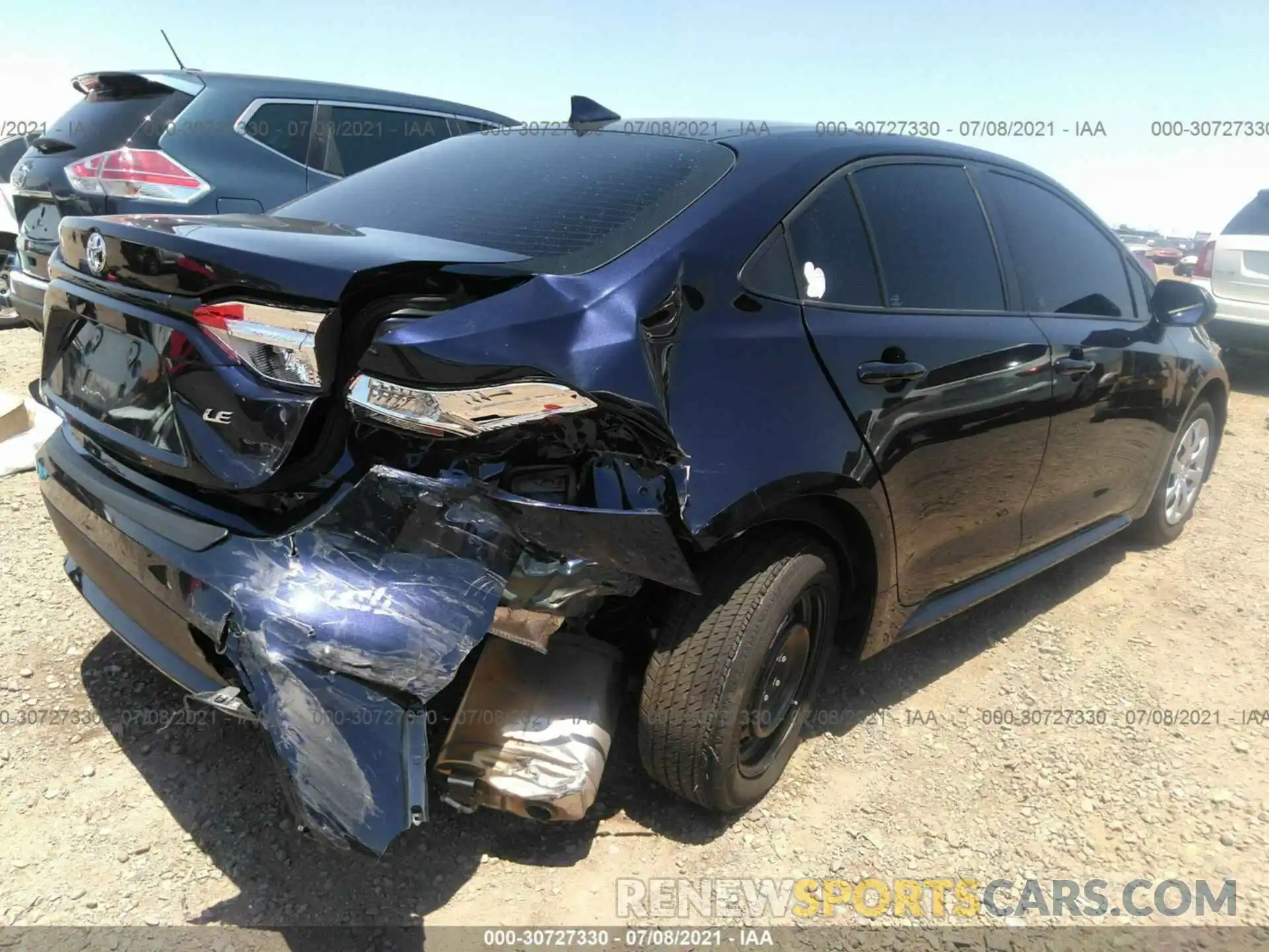 6 Photograph of a damaged car 5YFEPMAE1MP169376 TOYOTA COROLLA 2021