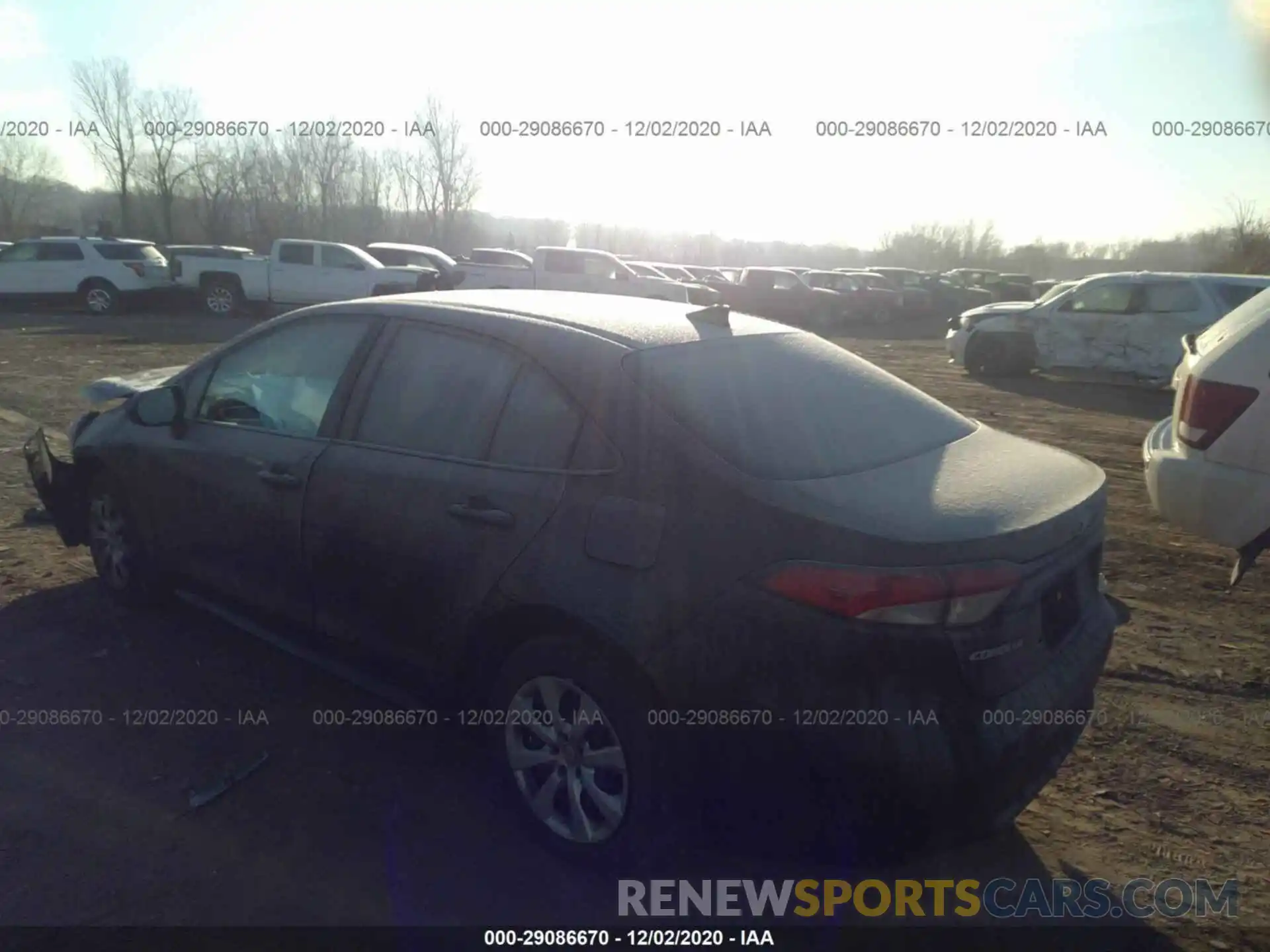 3 Photograph of a damaged car 5YFEPMAE1MP169734 TOYOTA COROLLA 2021