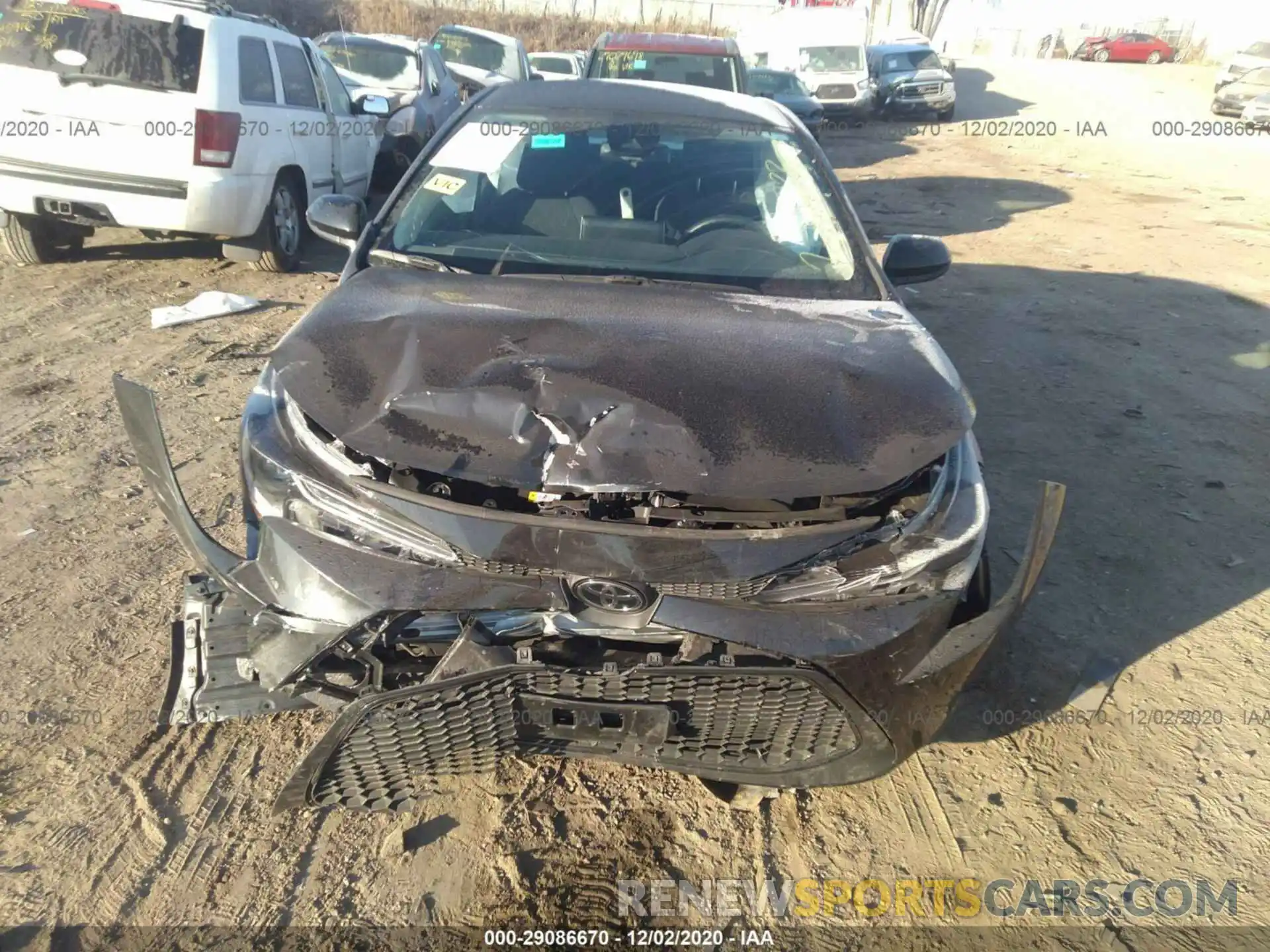6 Фотография поврежденного автомобиля 5YFEPMAE1MP169734 TOYOTA COROLLA 2021